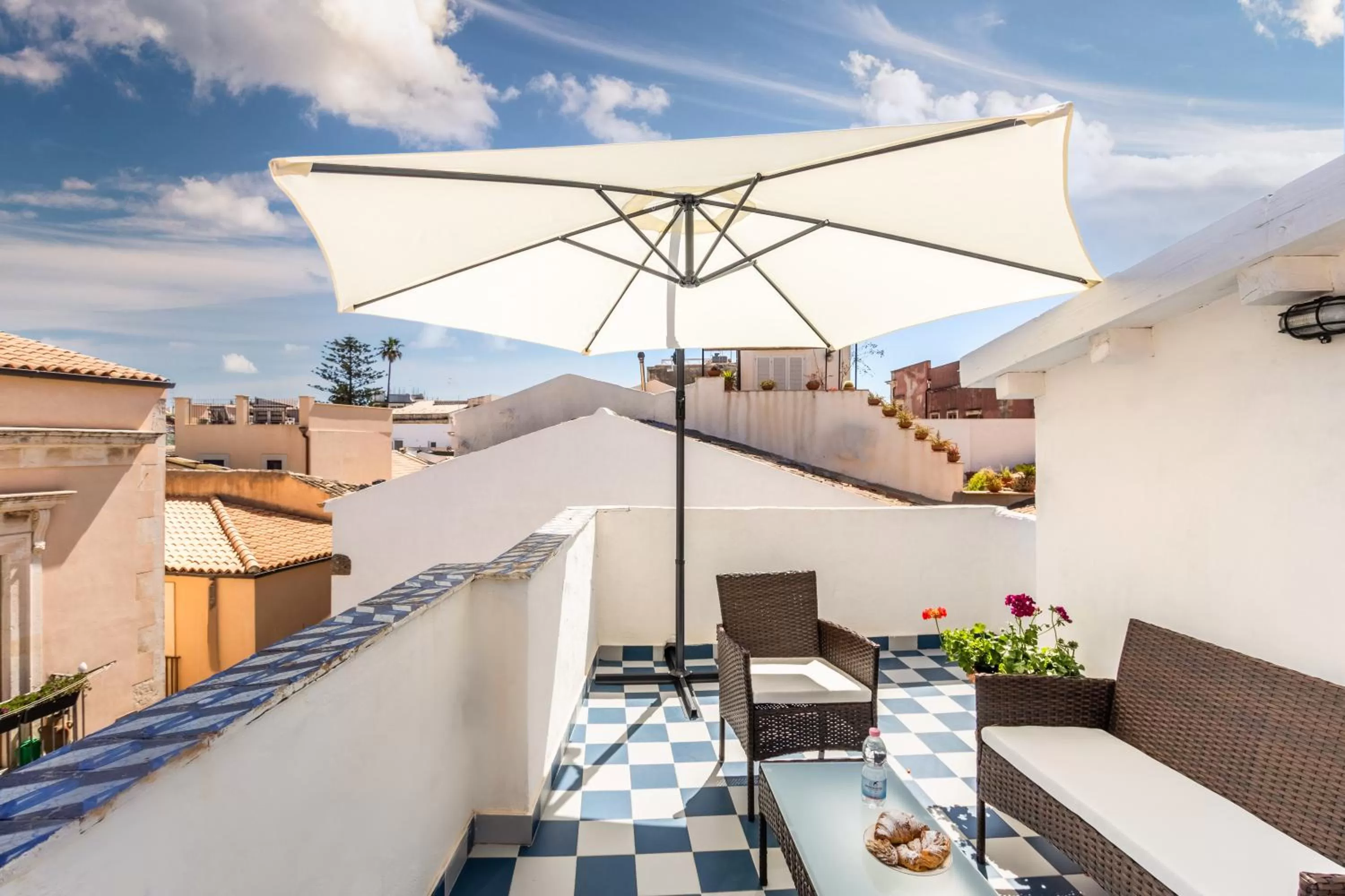 View (from property/room), Balcony/Terrace in B&B Al Vicolo II