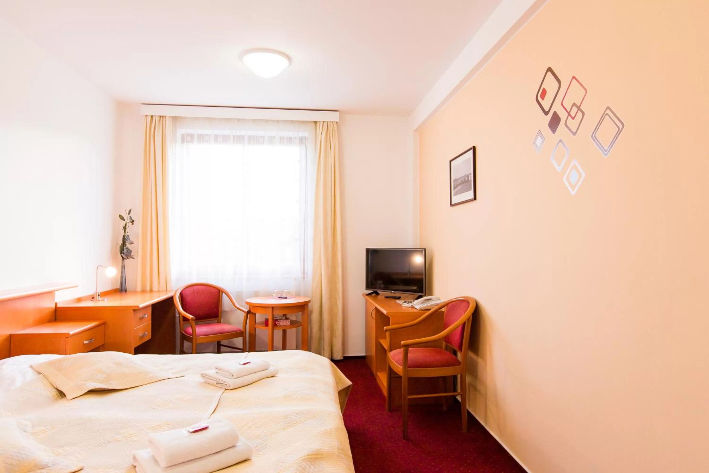 Bedroom, Bed in Hotel U Beránka Náchod