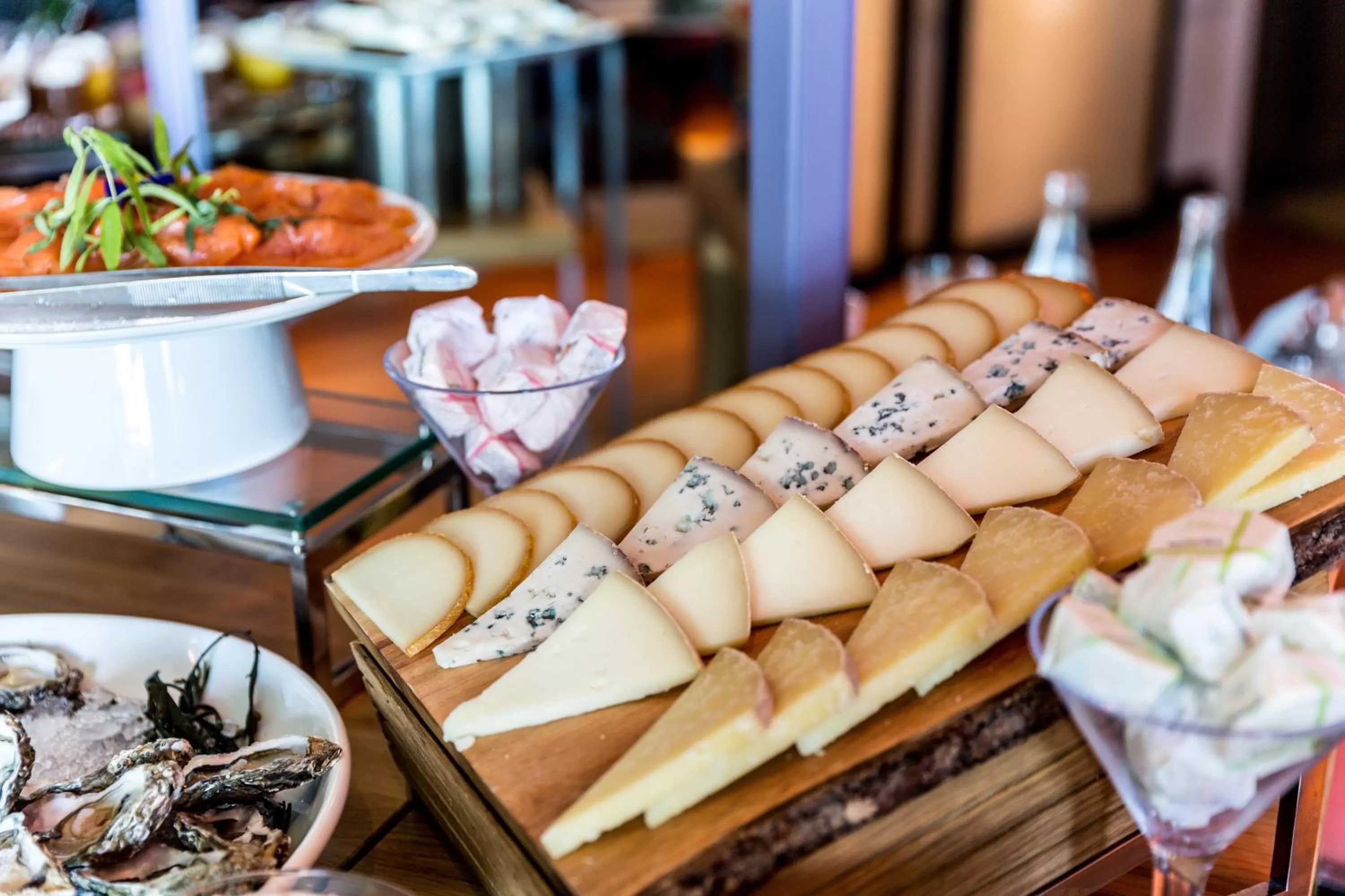 Buffet breakfast in Sofitel Biarritz Le Miramar Thalassa