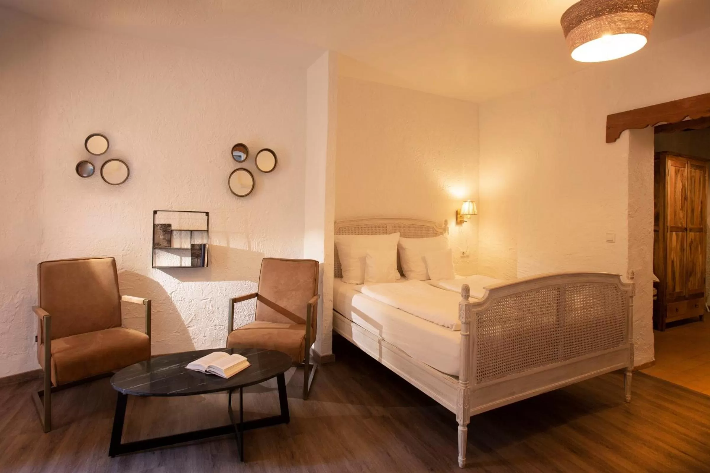 Bed in Hotel Hüttenmühle Hillscheid