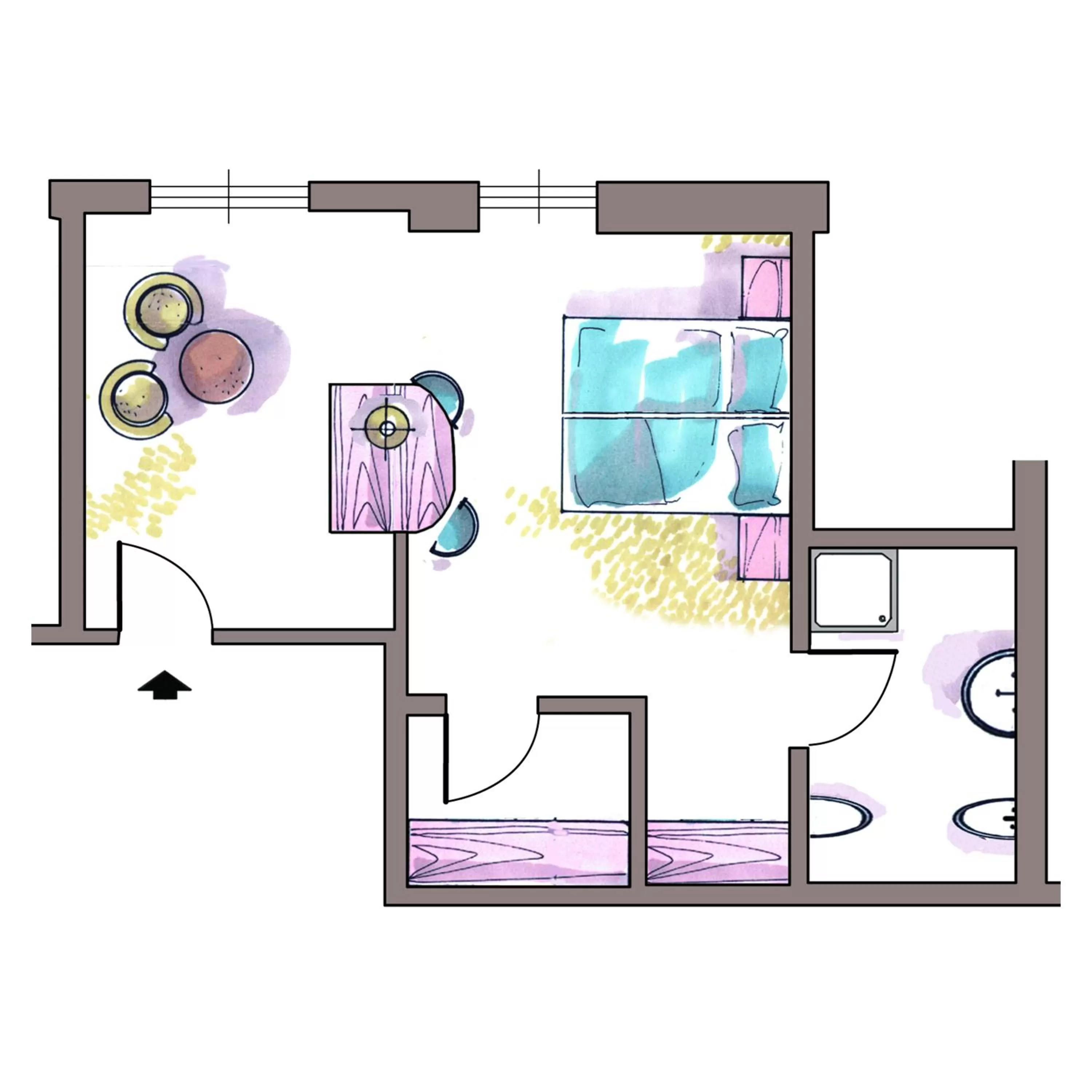 Photo of the whole room in Hotel Savoia Thermae & SPA