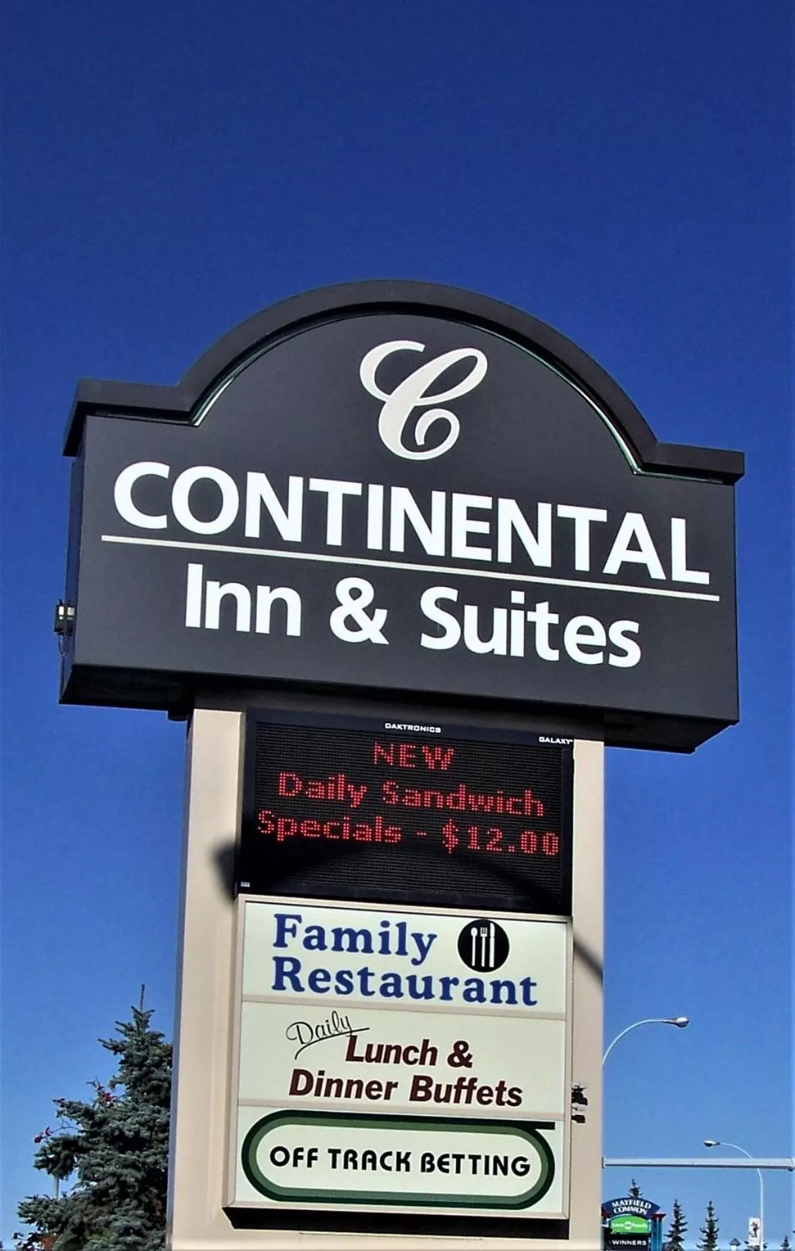 Property logo or sign in Continental Inn & Suites