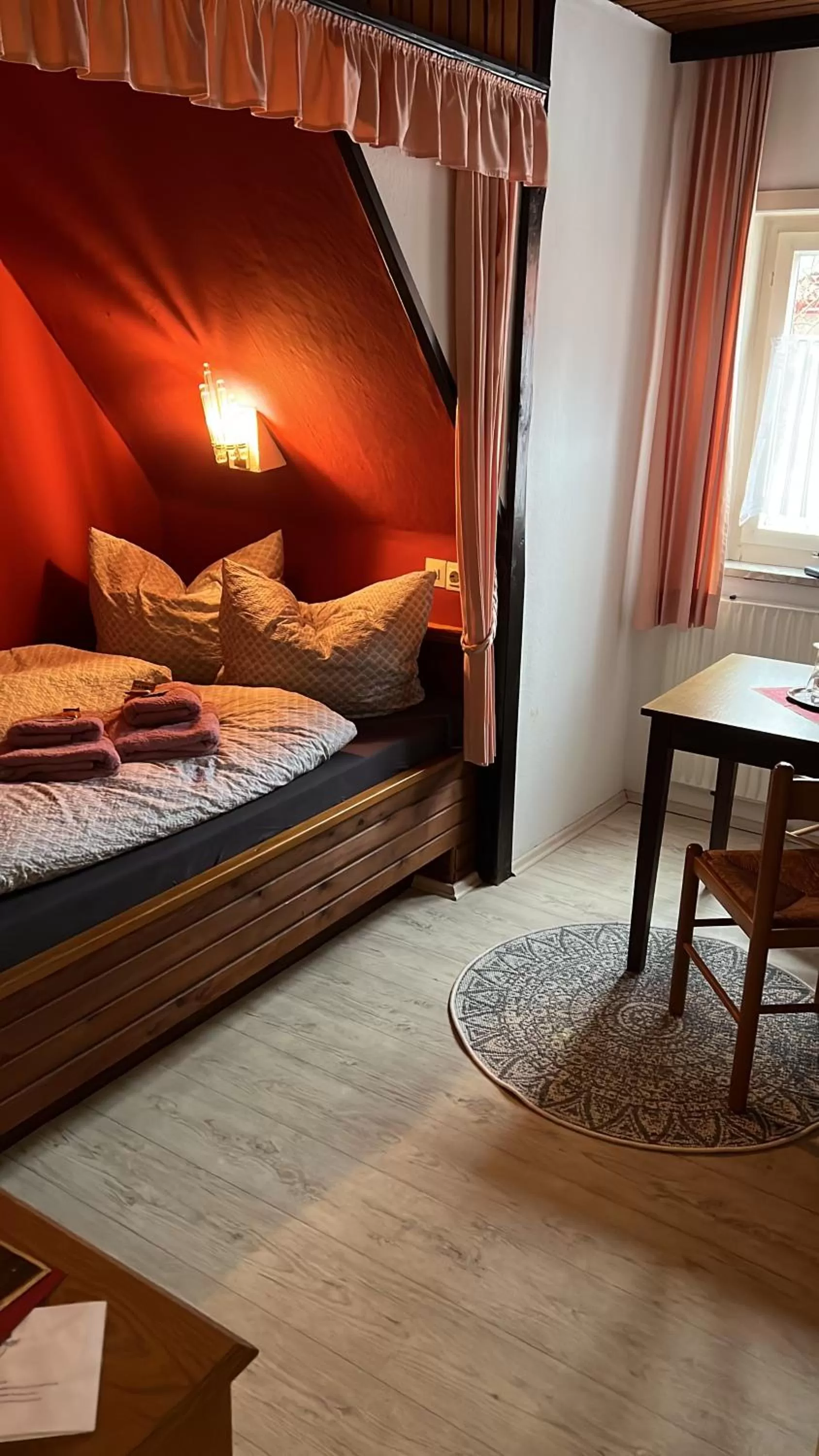 Bed in Gaststätte Braustübchen