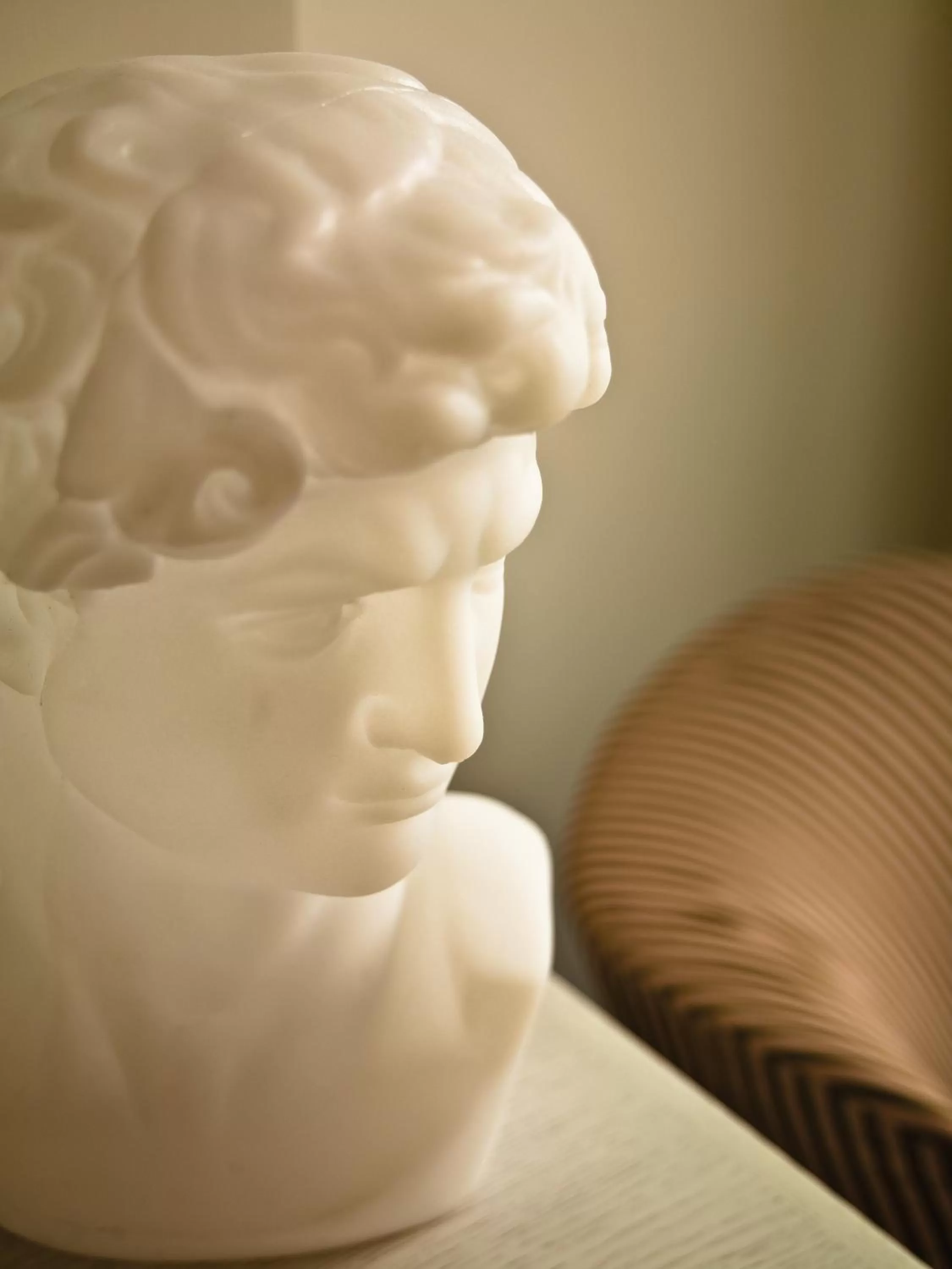 Decorative detail, Bed in Le Stanze Di Orazio