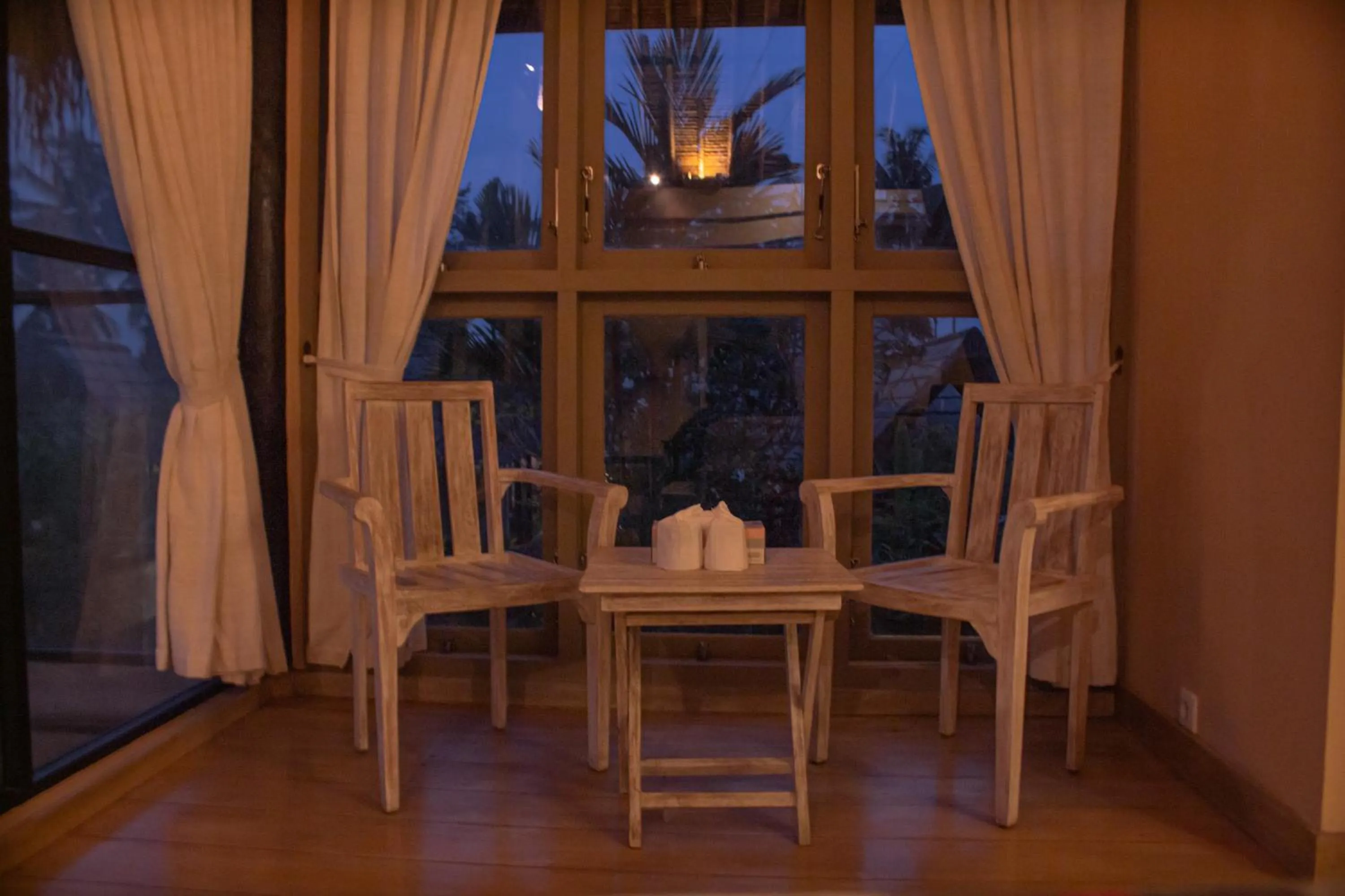 Seating area in Villa Puri Darma Agung