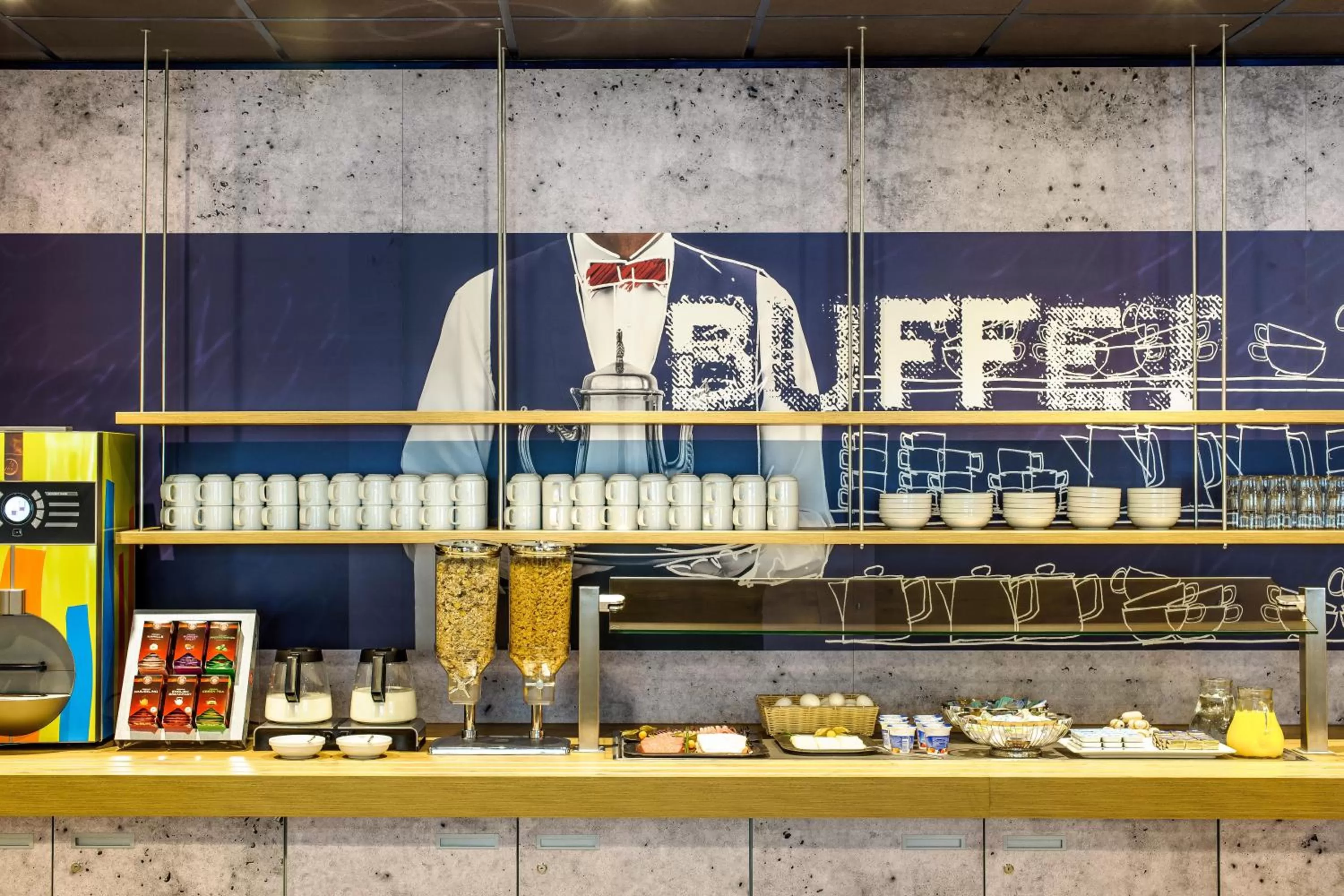 Restaurant/places to eat in Ibis budget Hannover Hbf