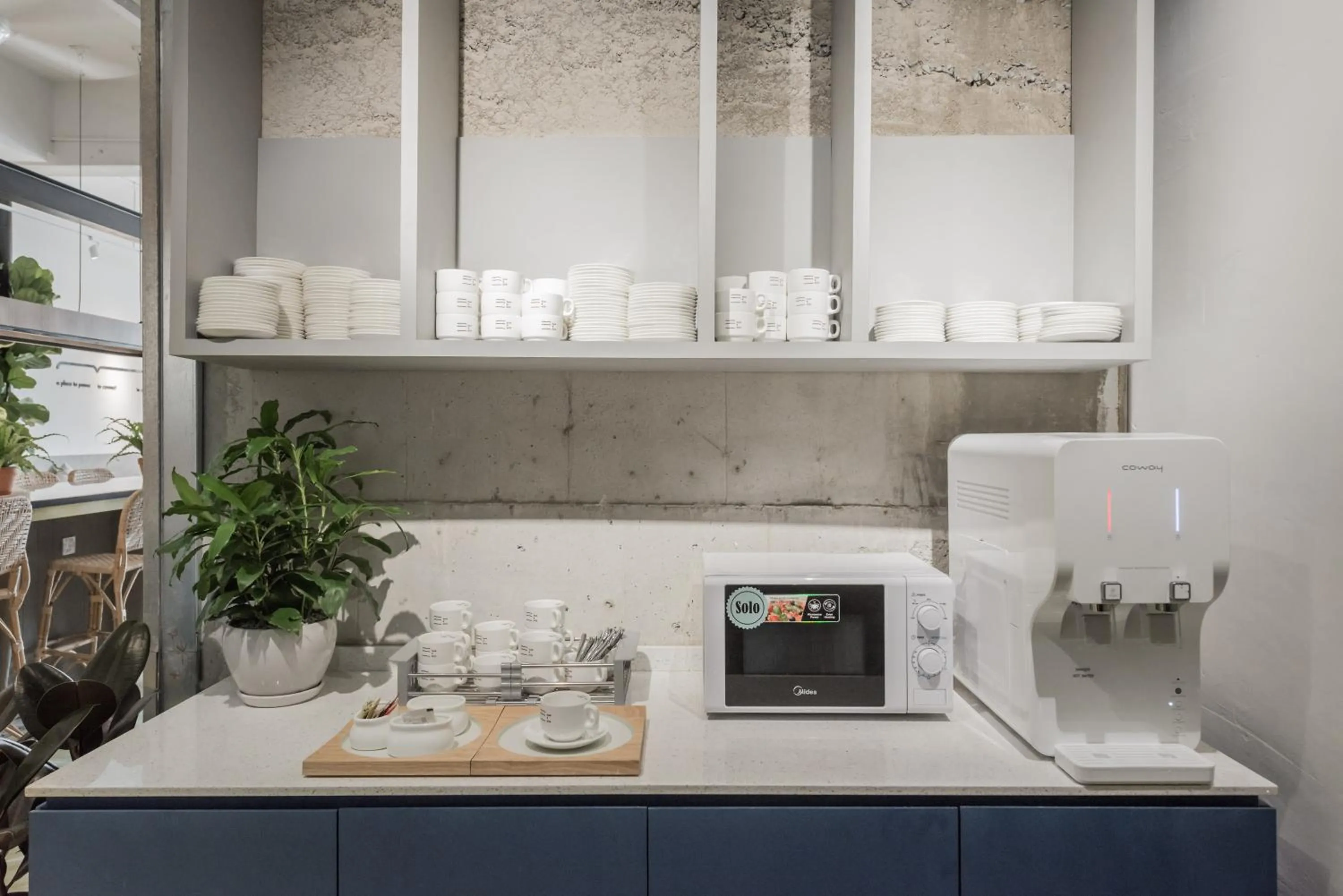 Coffee/tea facilities in Bunk & Bilik Hotel Jalan Ipoh