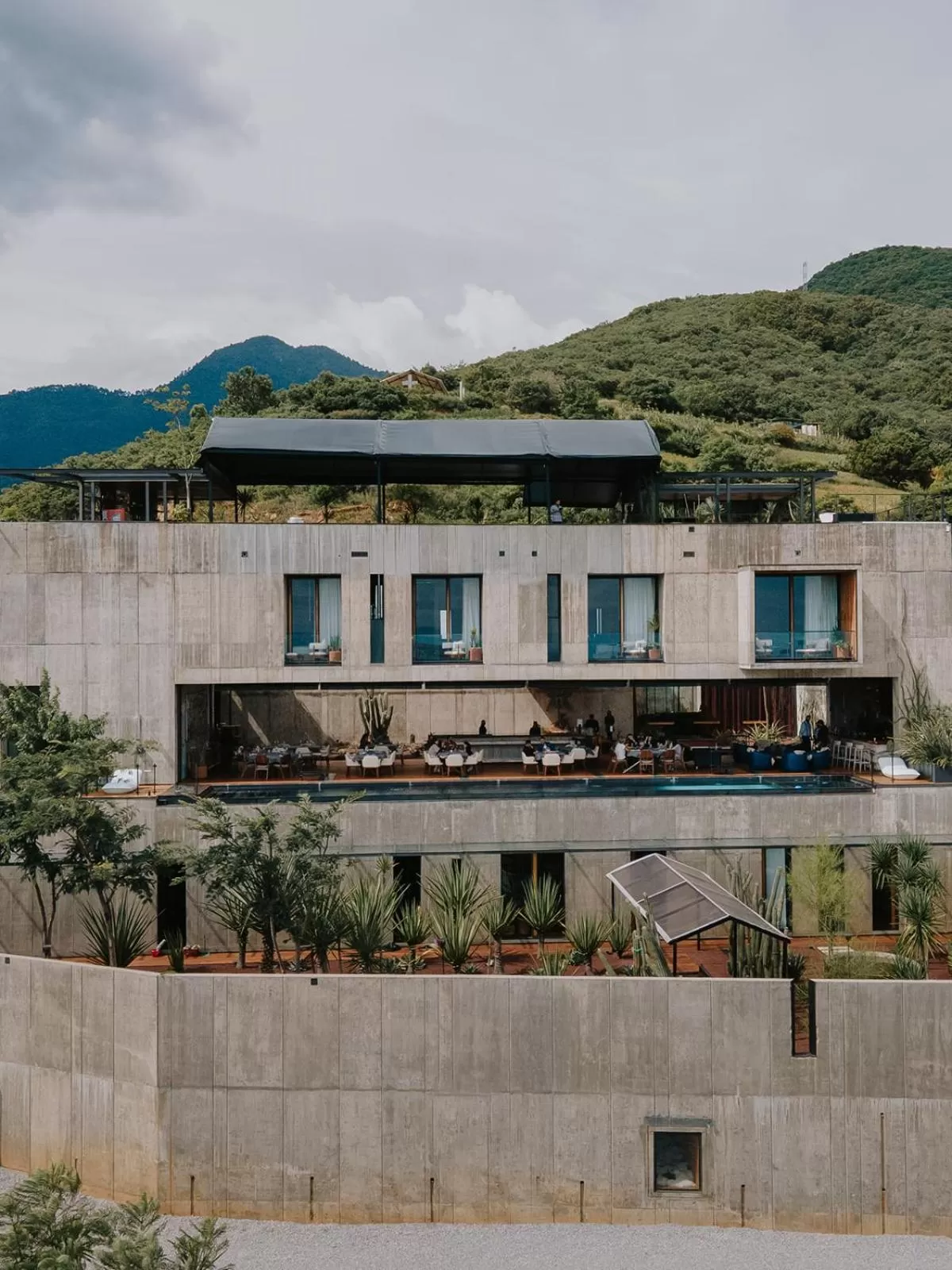 City view in Flavia Hotel