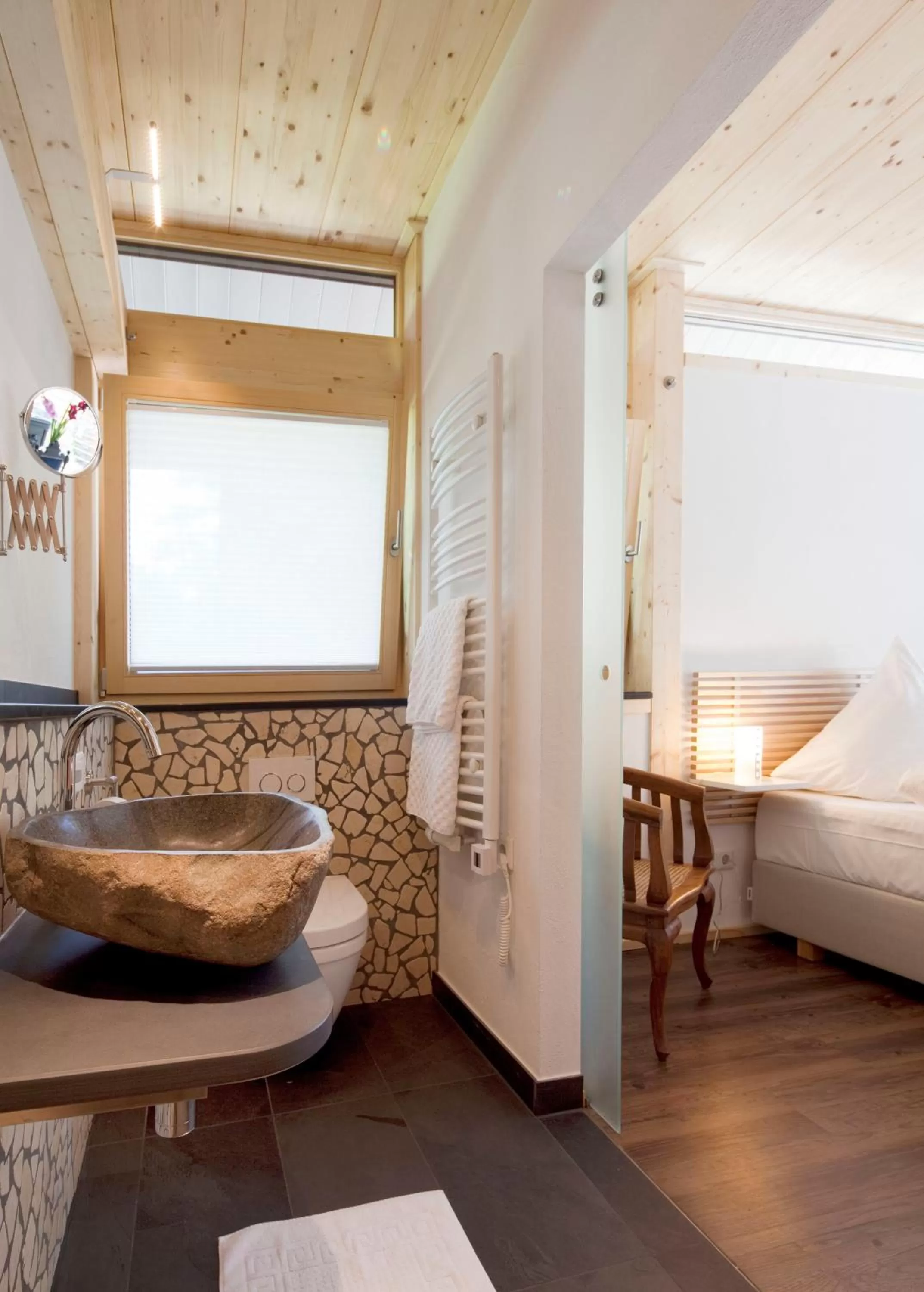 Bathroom, Bed in Vivere Ad Parcum - Bed And Breakfast