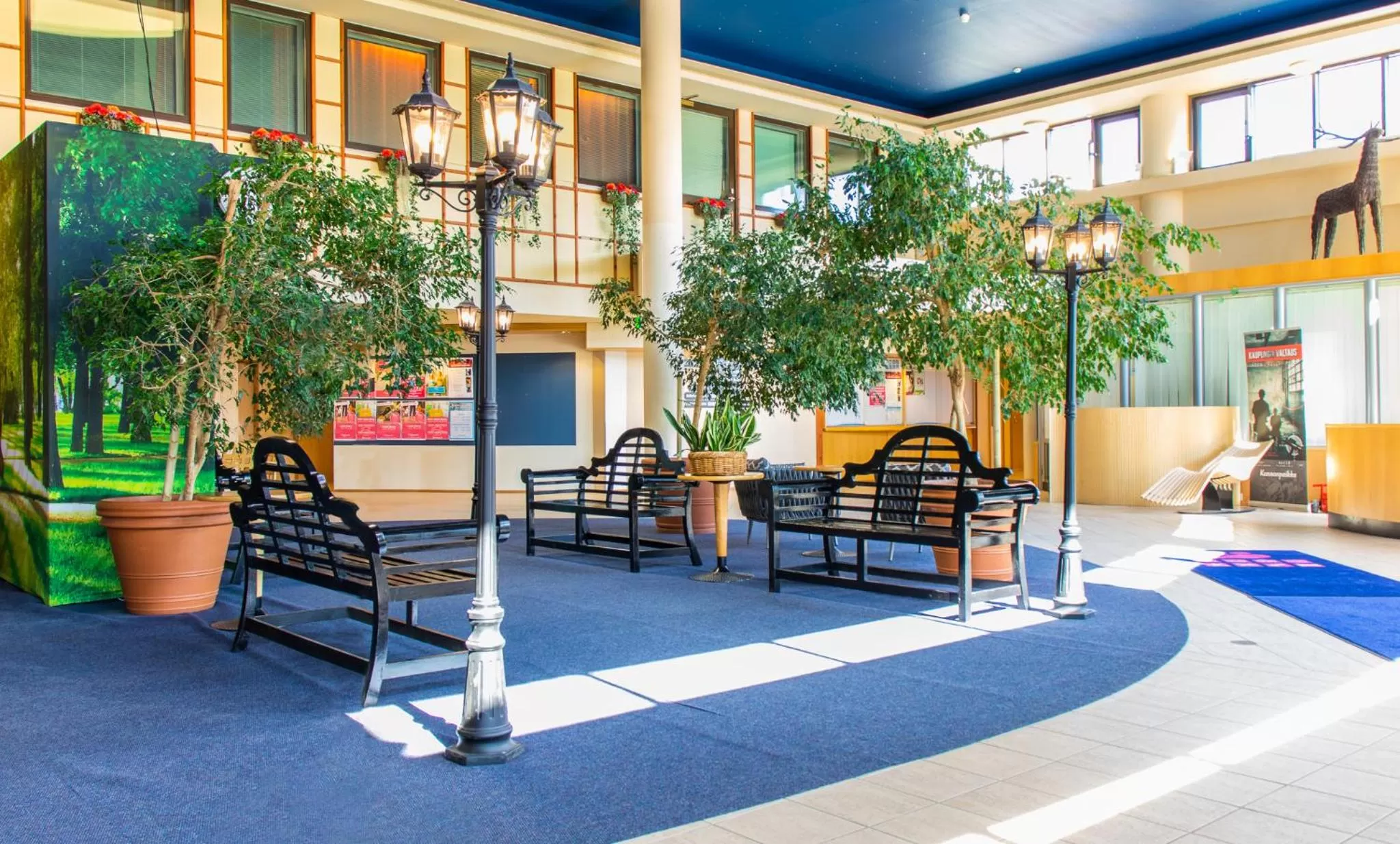 Lobby or reception in Spa Hotel Kunnonpaikka