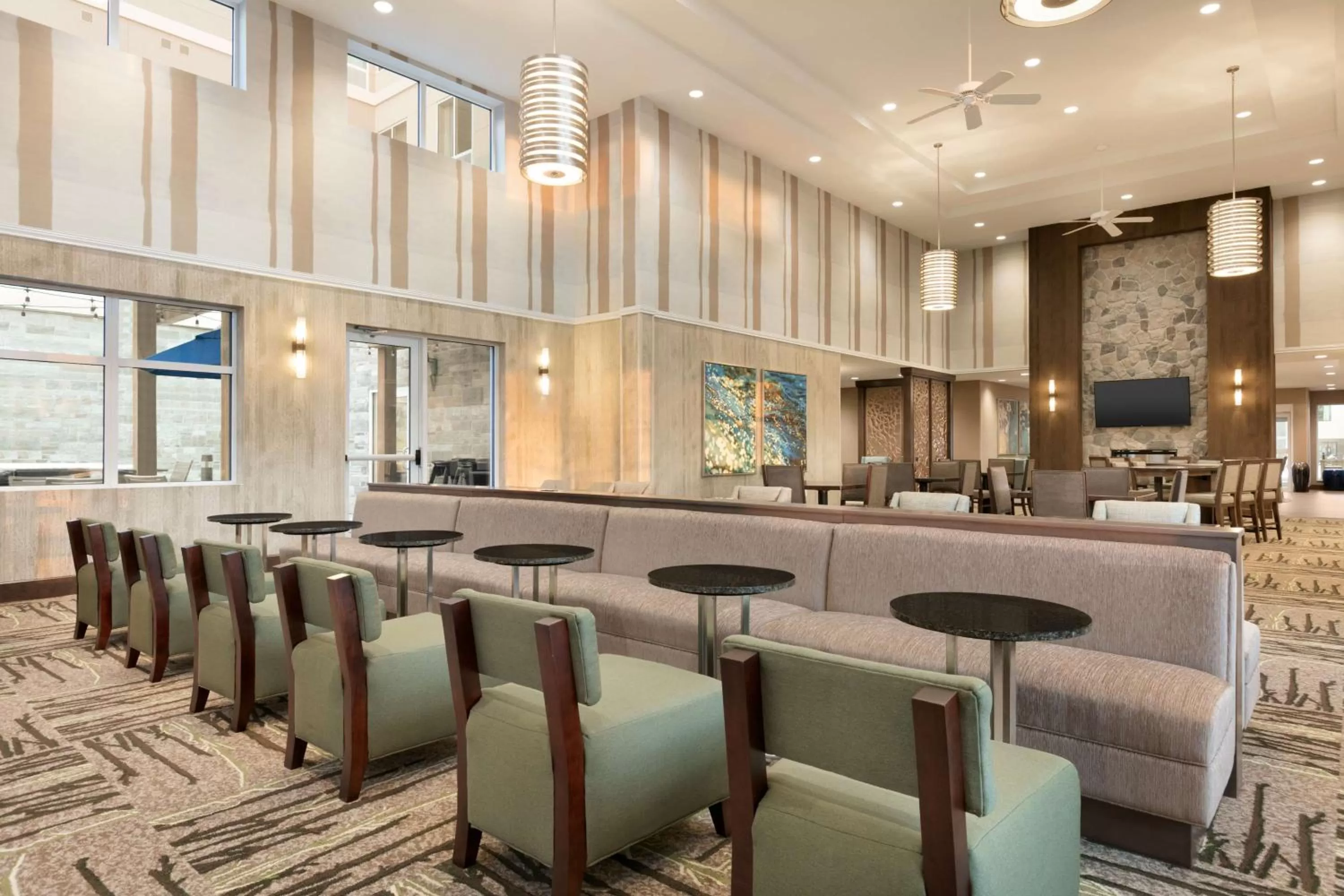 Lobby or reception in Homewood Suites By Hilton Hartford Manchester