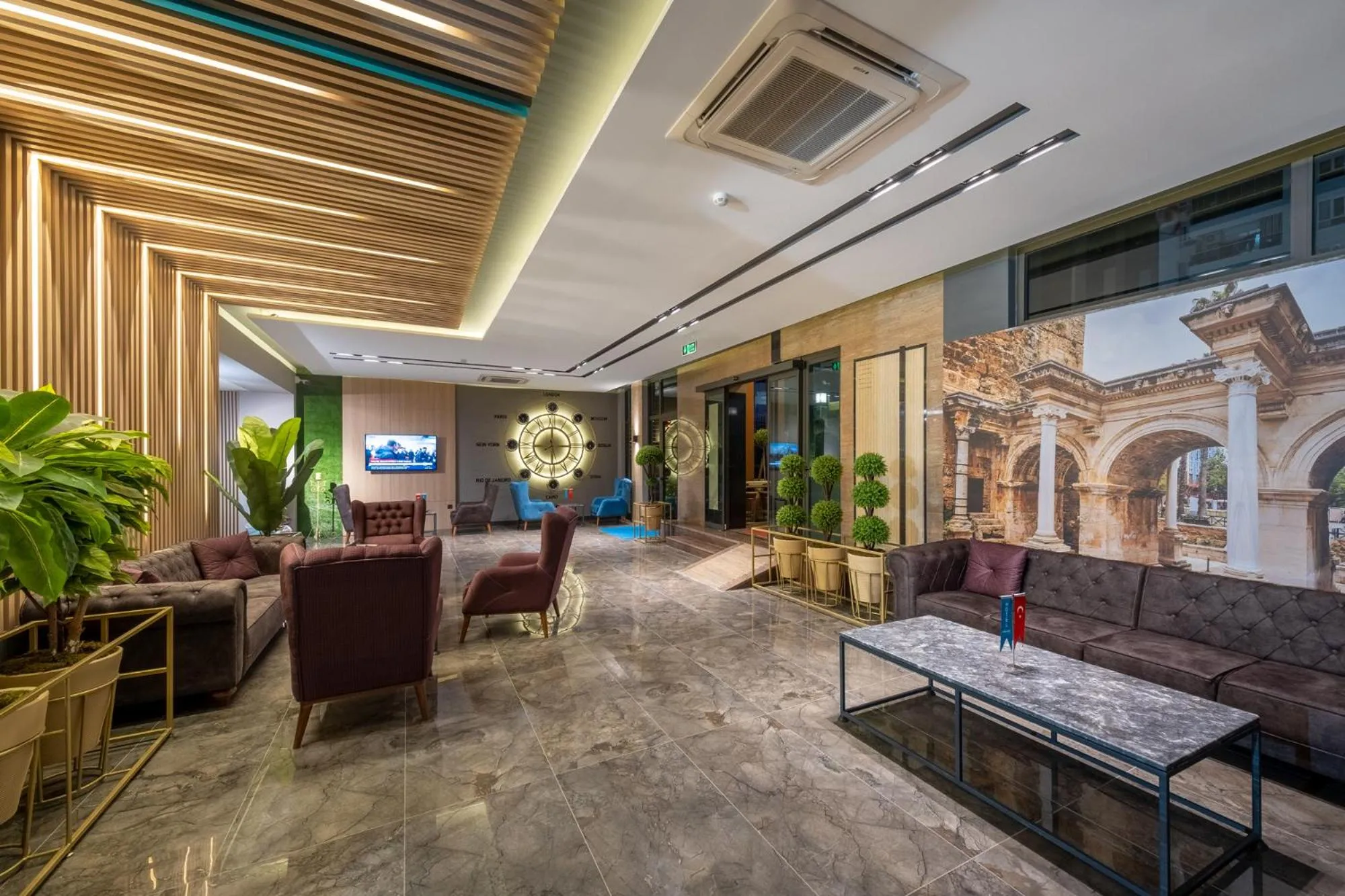 Lobby or reception in Anelli Hotel