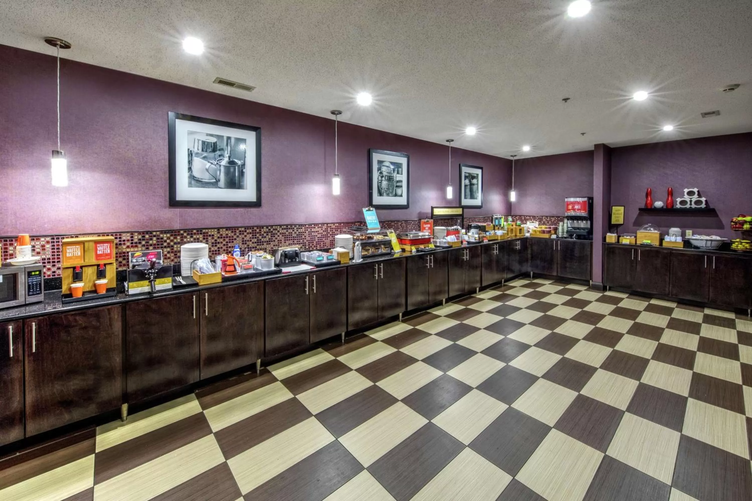 Breakfast in Hampton Inn Tullahoma