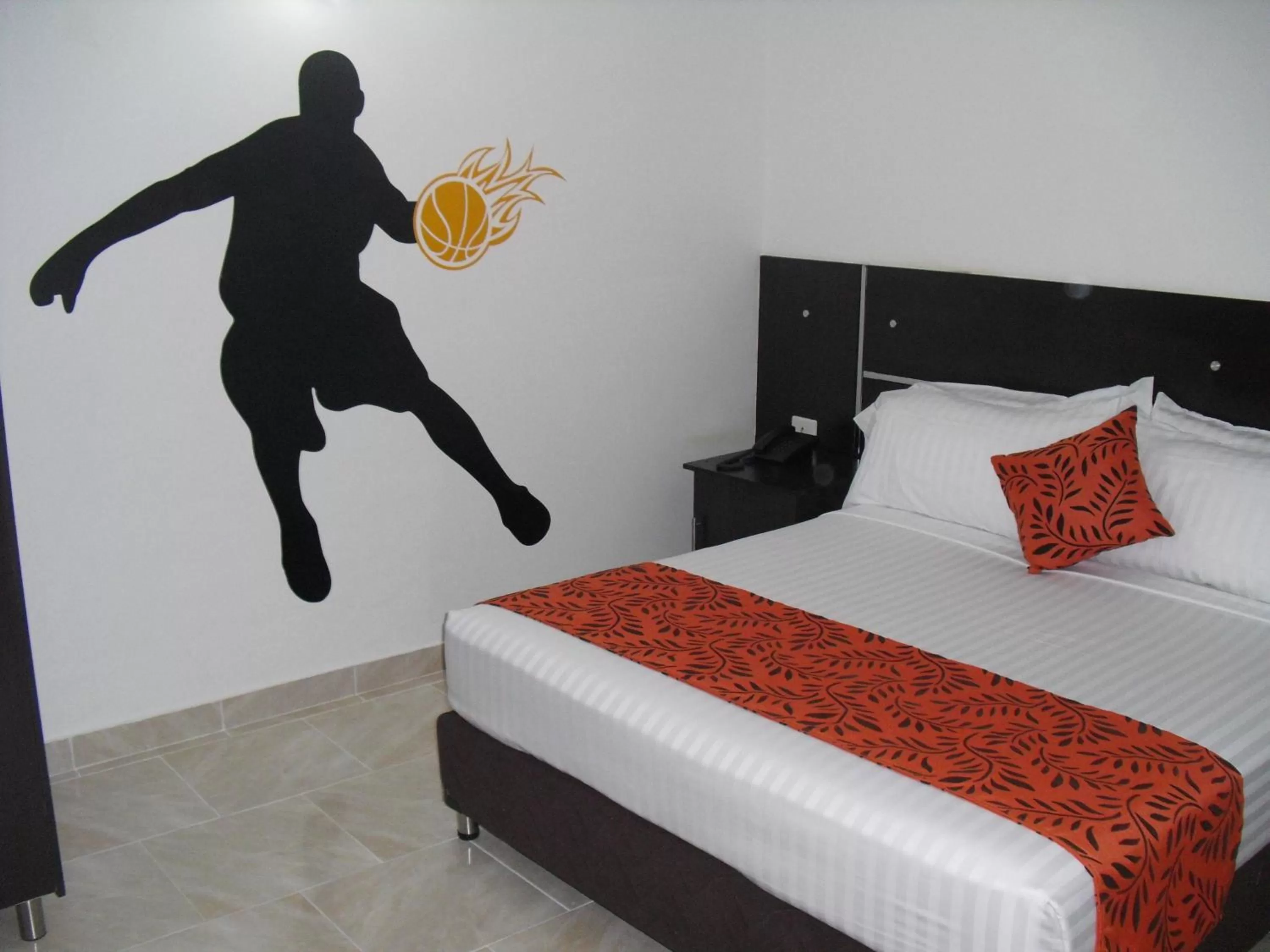 Bed in AW Hotel Sport