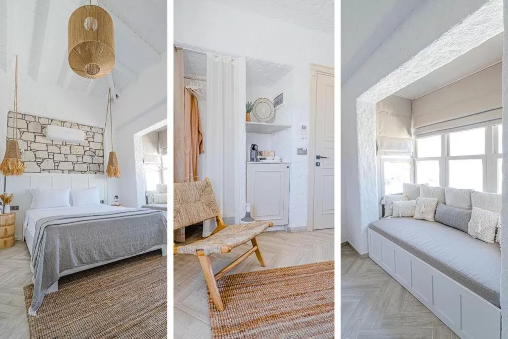 Photo of the whole room, Bed in Voger Alaçatı Silence