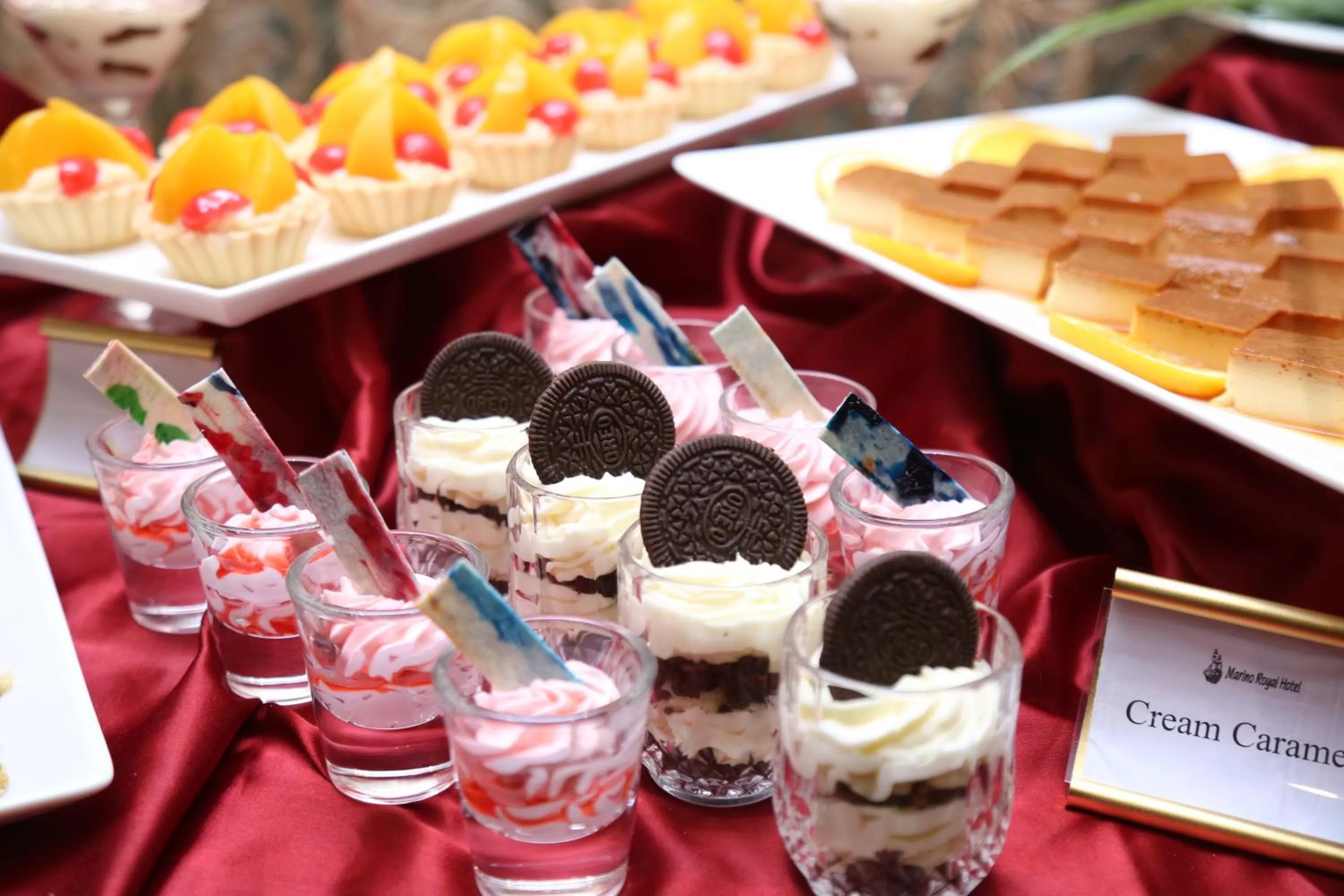 Food close-up in Marino Royal Hotel