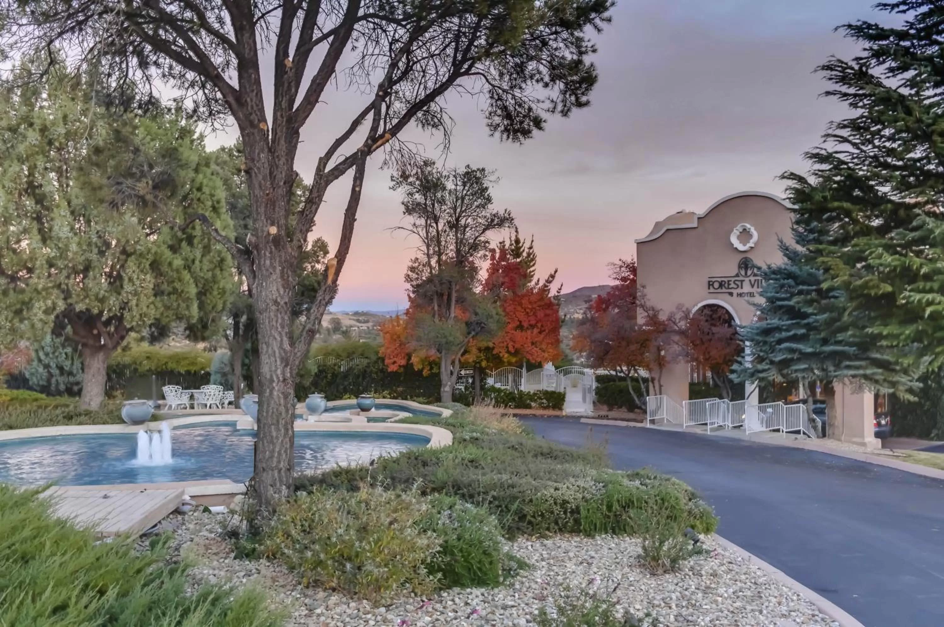 Property building in Forest Villas Hotel