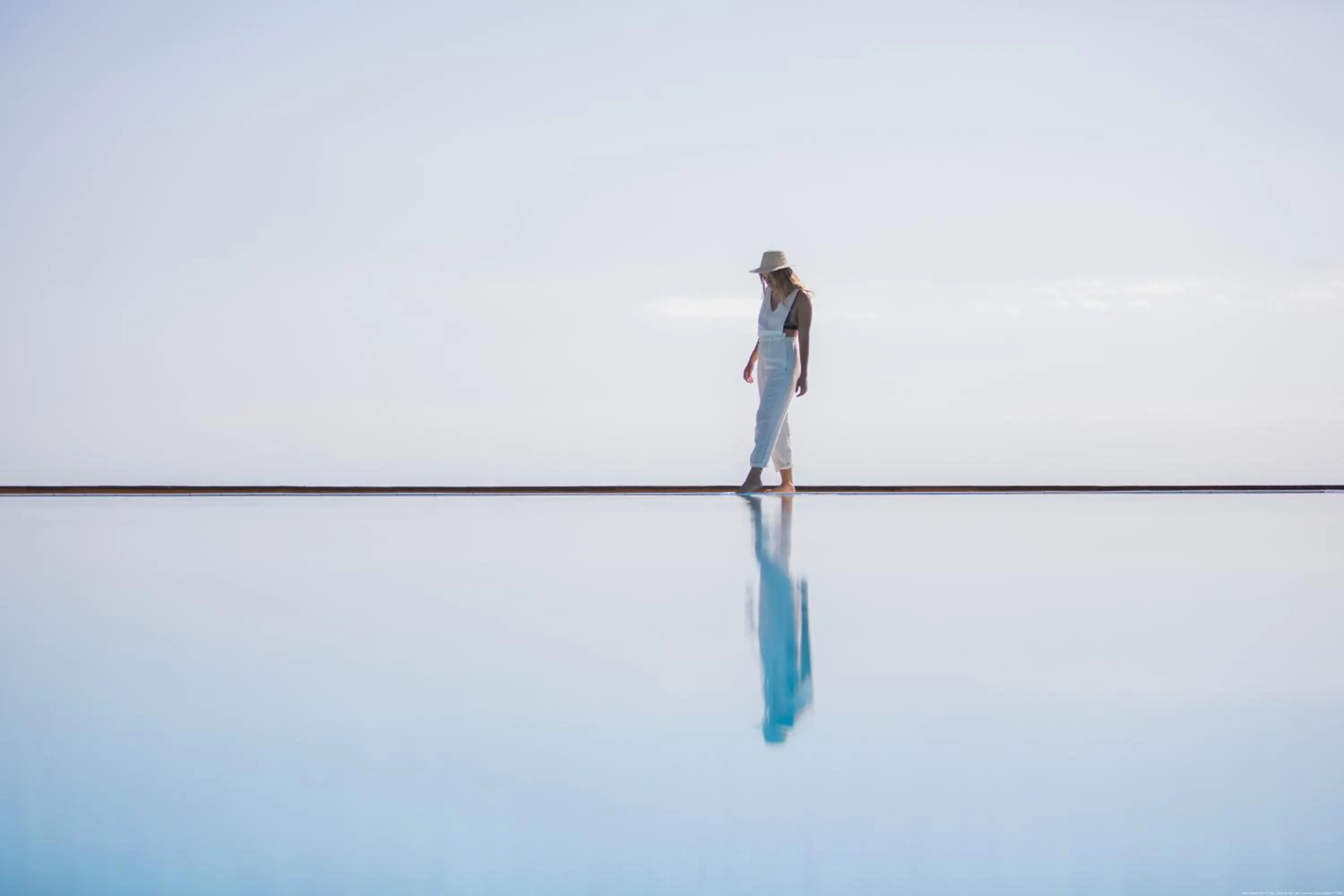 Swimming pool in Hotel Santa Marta