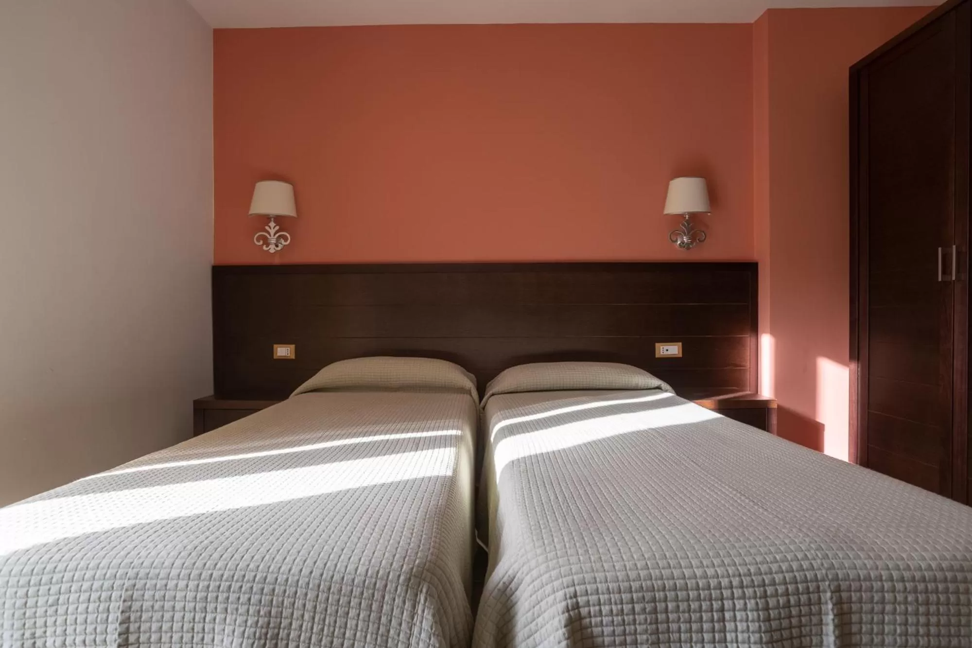 Bed in Hotel Don Giovanni