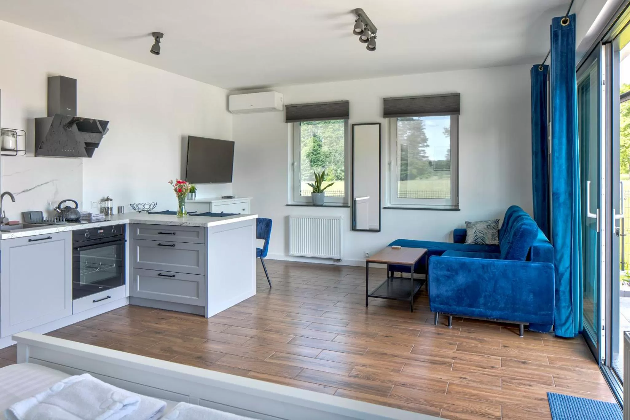 Living room in Apartamenty Zielona Lipka