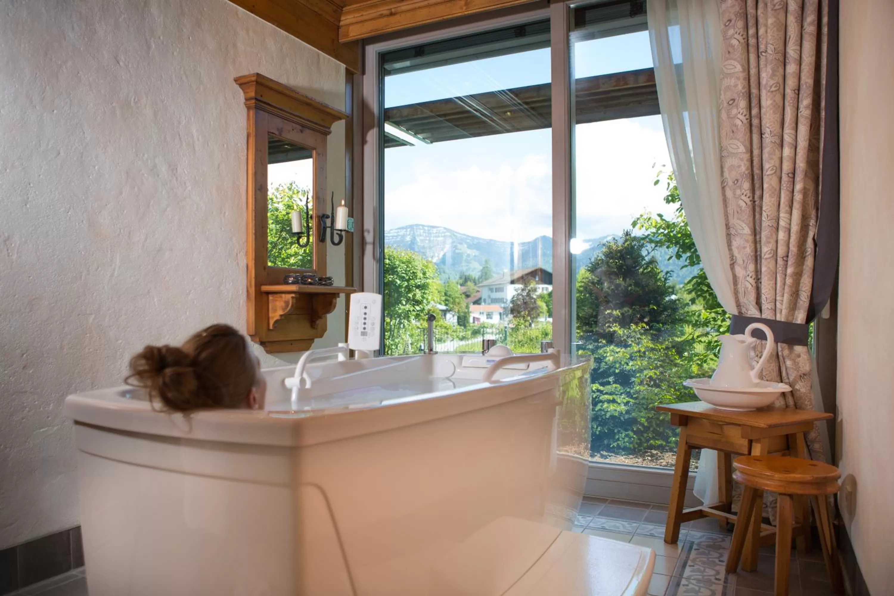 Spa and wellness centre/facilities in Parkhotel Oberstaufen