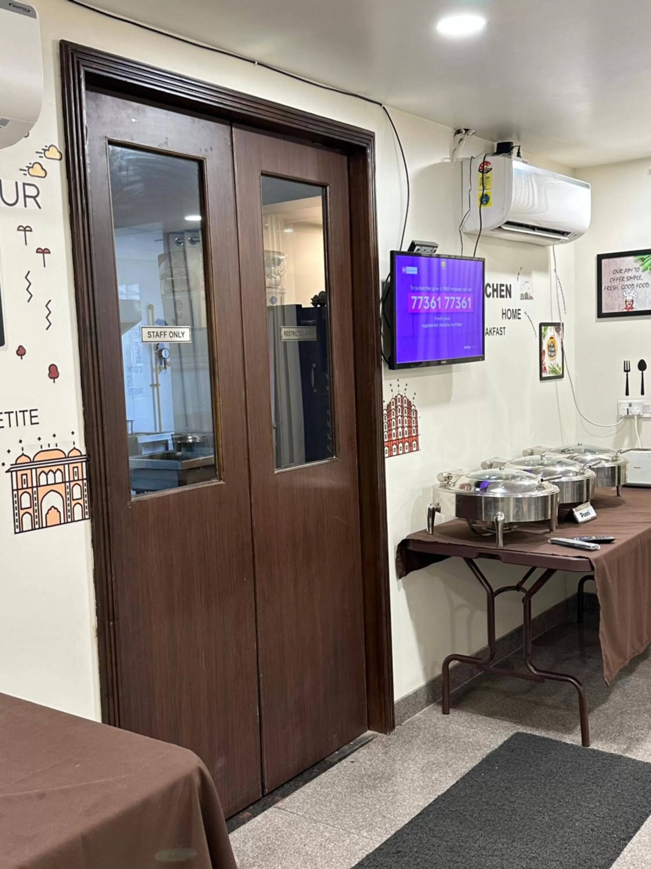 Restaurant/places to eat in Sheerha Royal Residency-Near Jaipur Airport