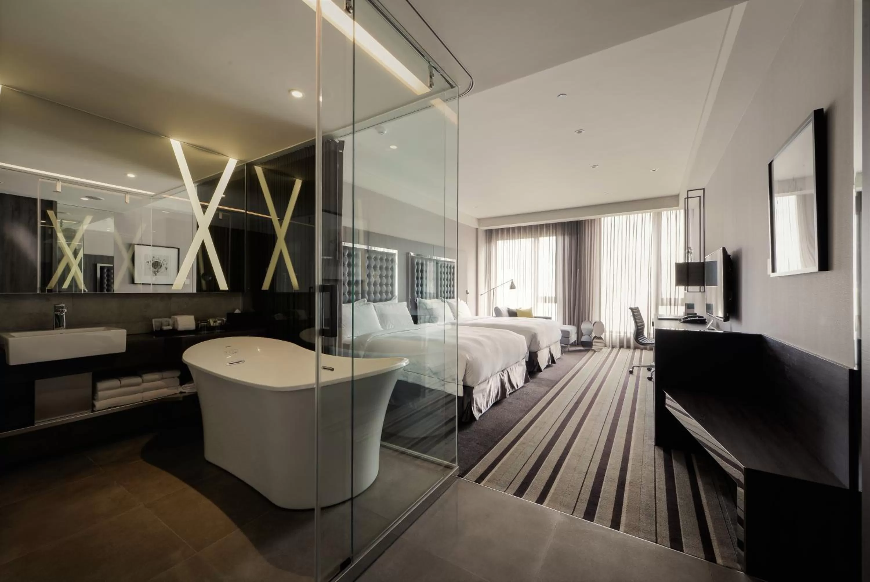 Photo of the whole room, Bed in Starhaus Hotel