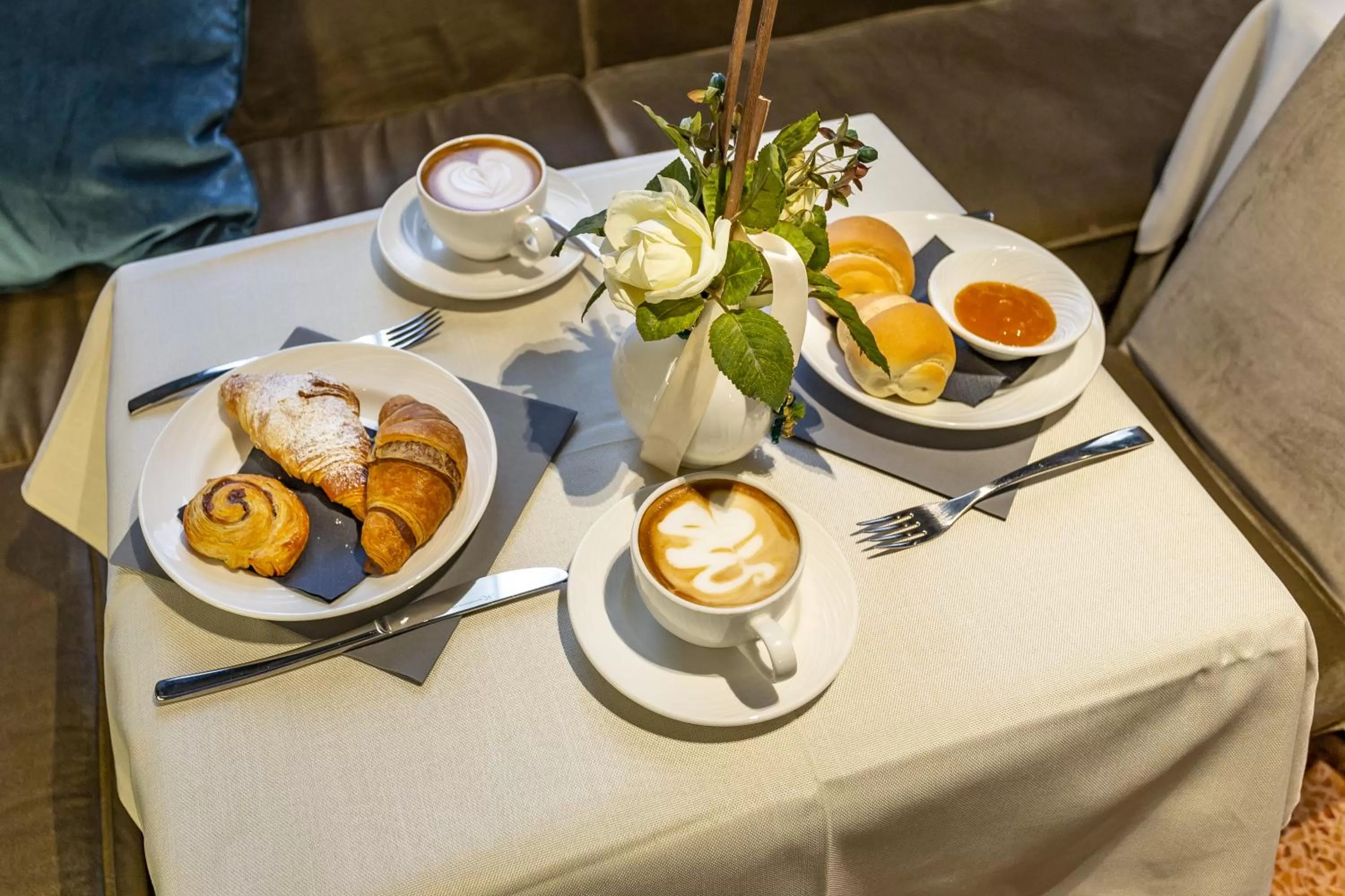 Food and drinks in Hotel Tiziano