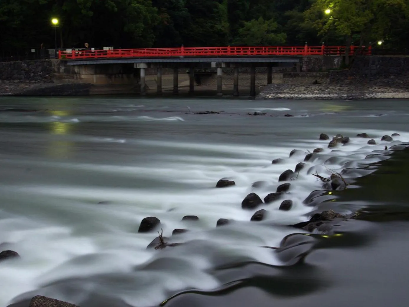 Off site in Hanayashiki Ukifune-en