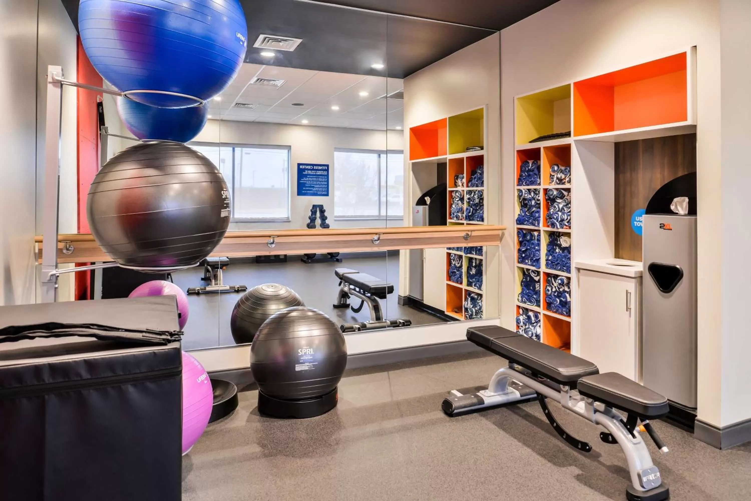 Fitness centre/facilities in Tru By Hilton Stuttgart