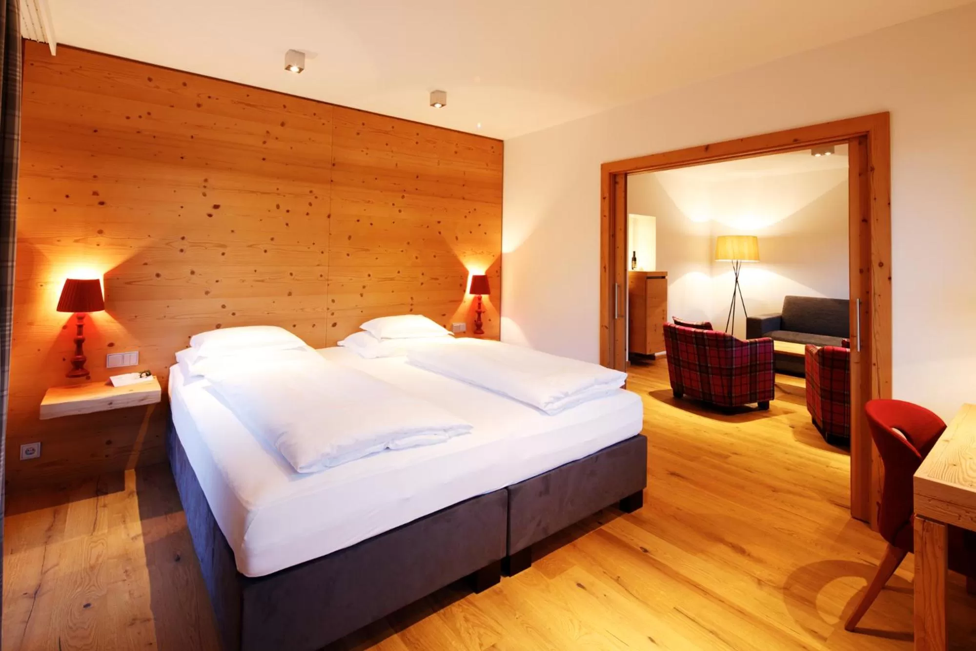 Bedroom, Bed in Hotel Der Bär