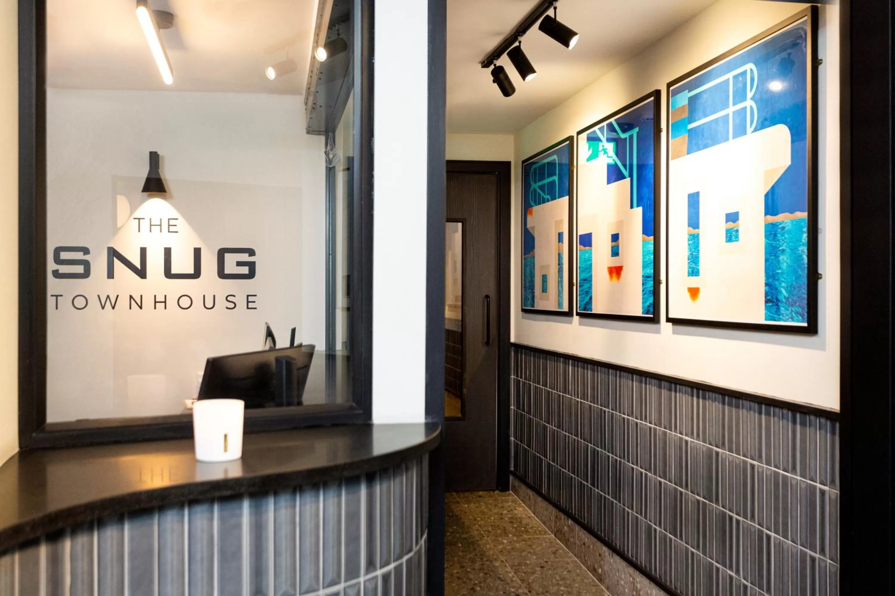 Lobby or reception in The Snug Townhouse