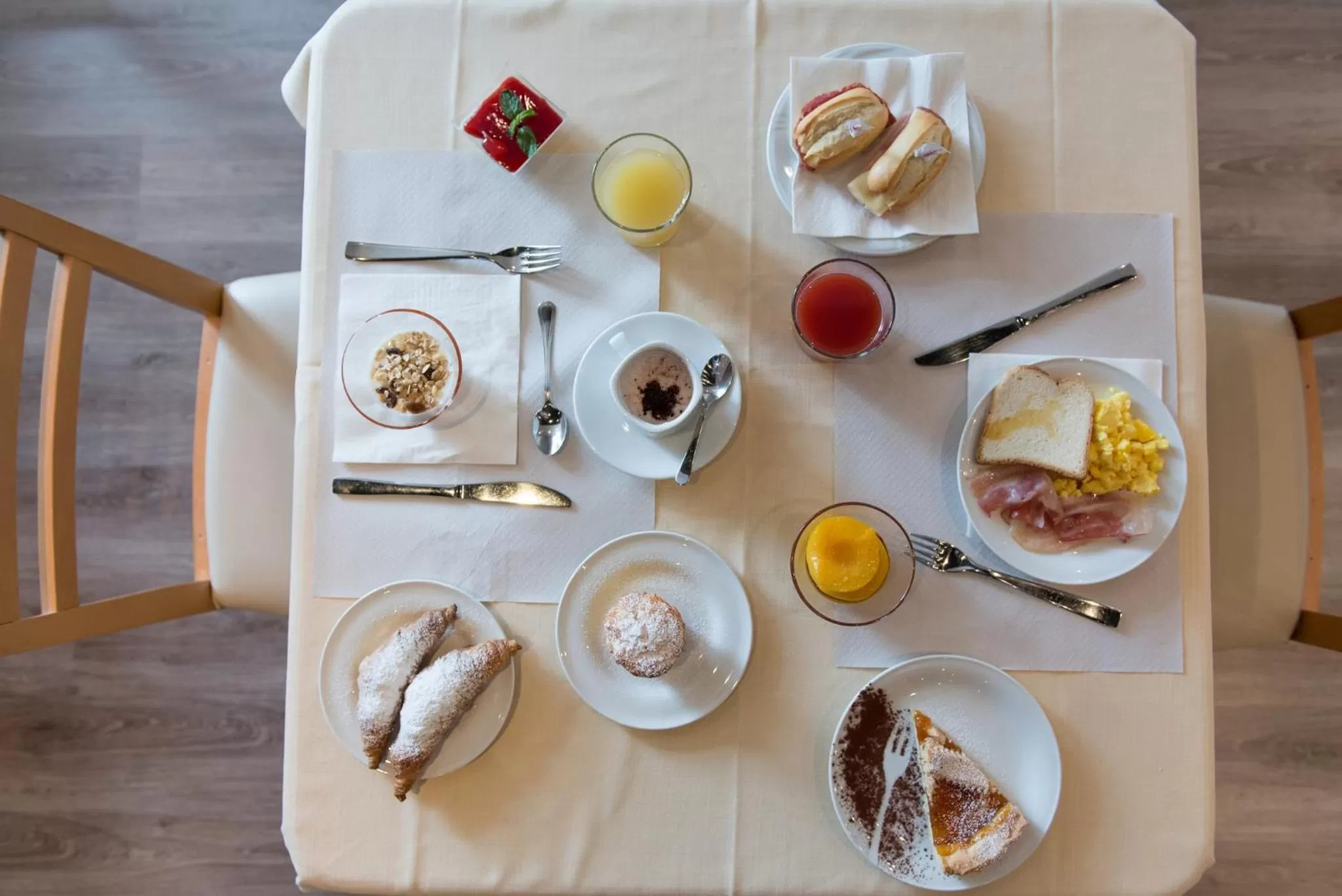 Food close-up in Idea Hotel Piacenza