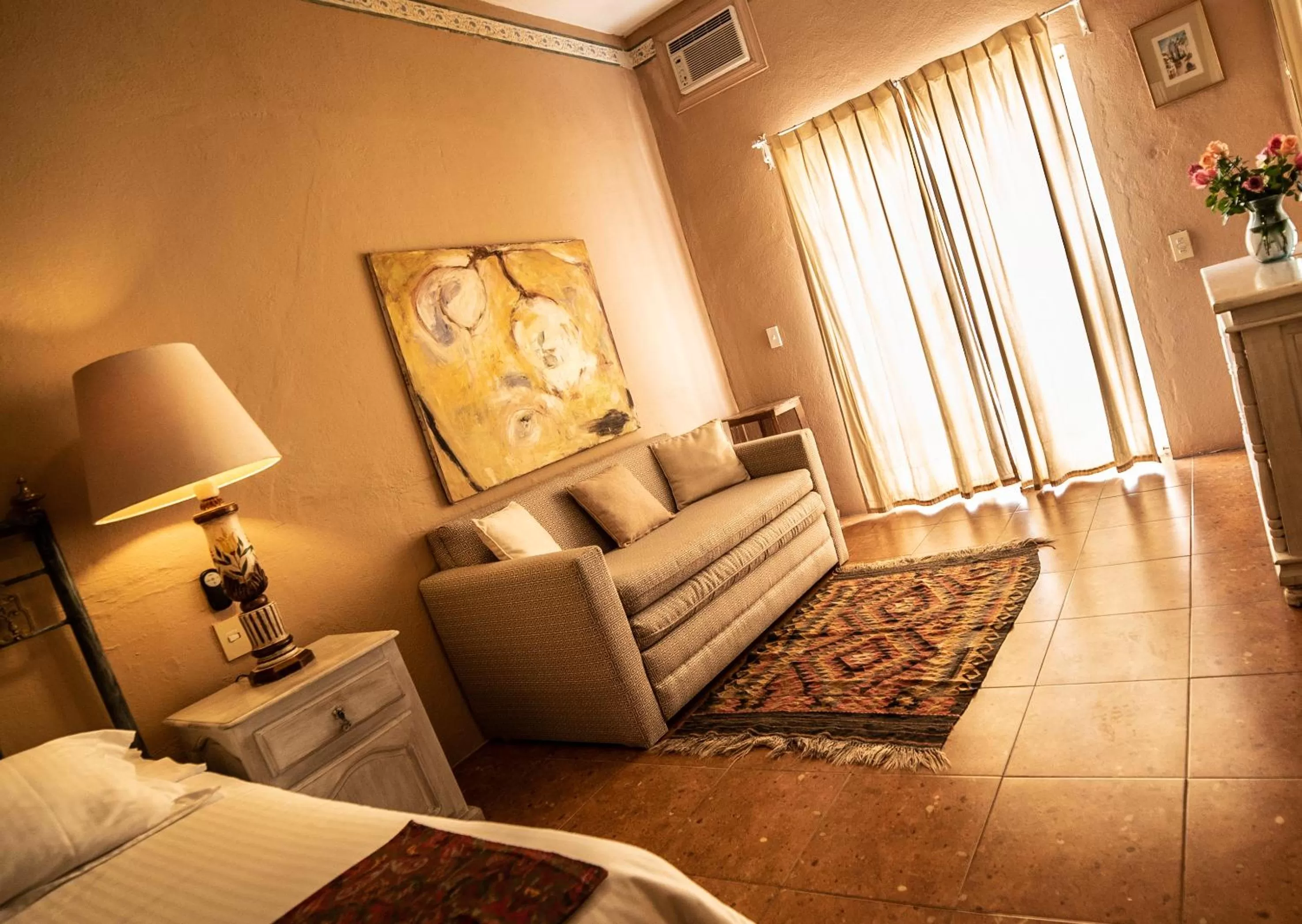 Living room in Villa Mirasol