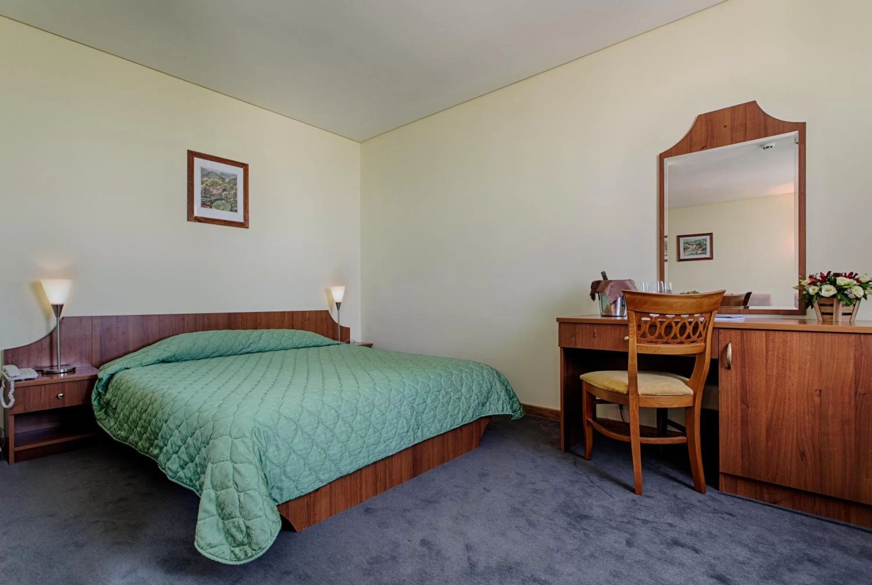 Photo of the whole room, Bed in Hemus Hotel Sofia