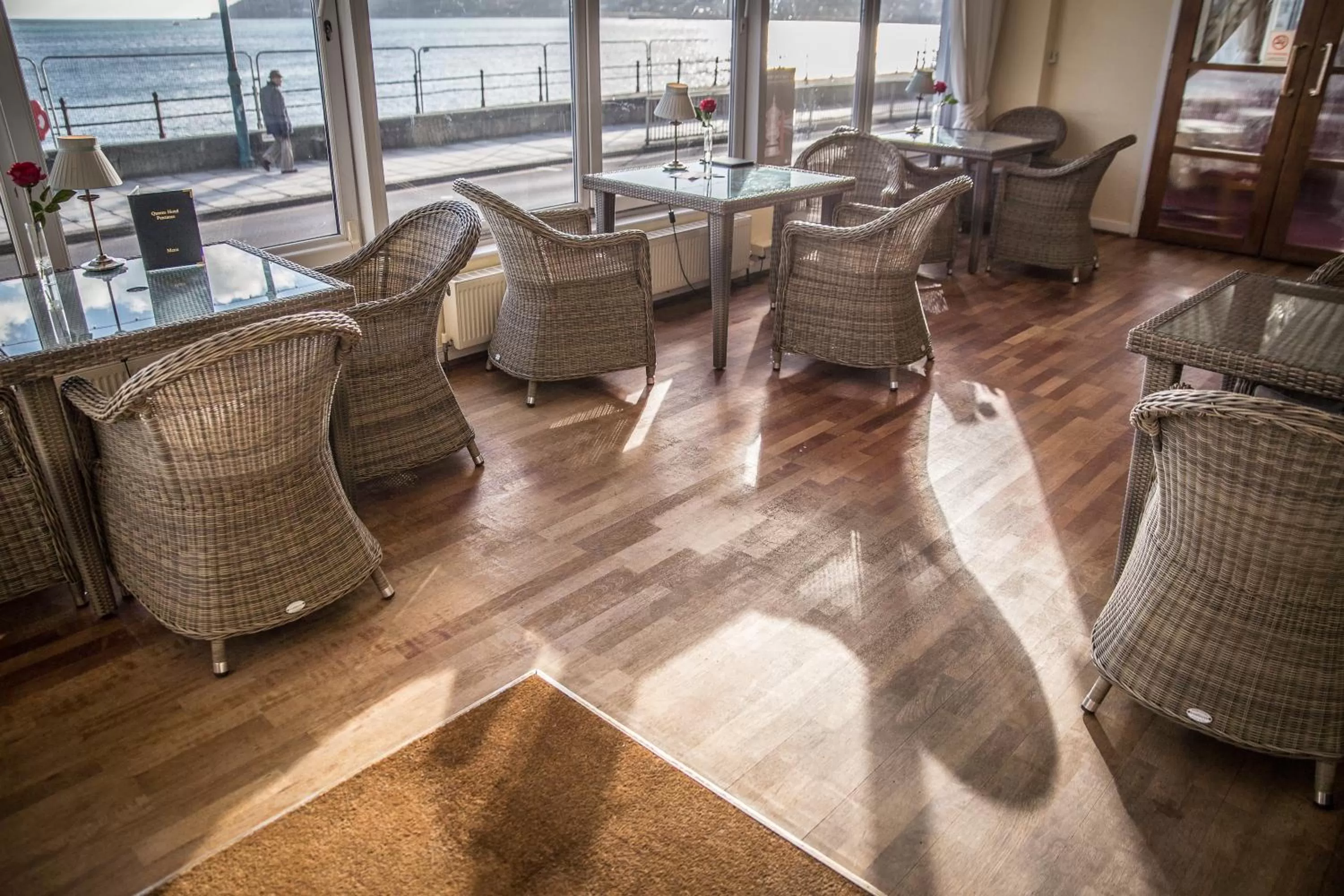 Sea view in The Queens Hotel