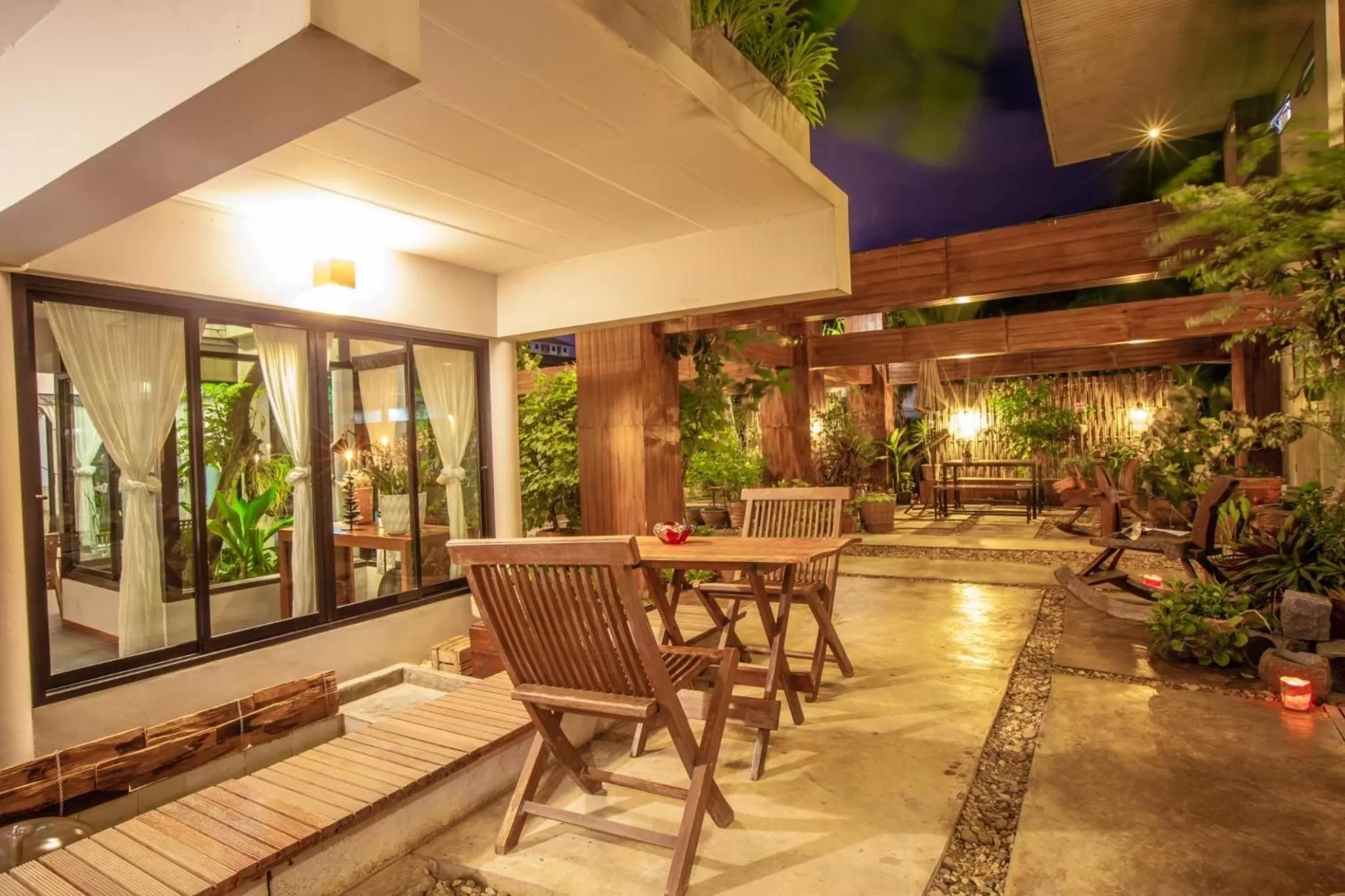 Patio in SugarCane Chiang Mai