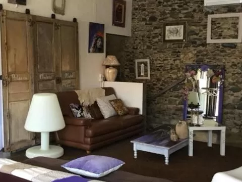 Living room, Seating Area in Loft Atypique