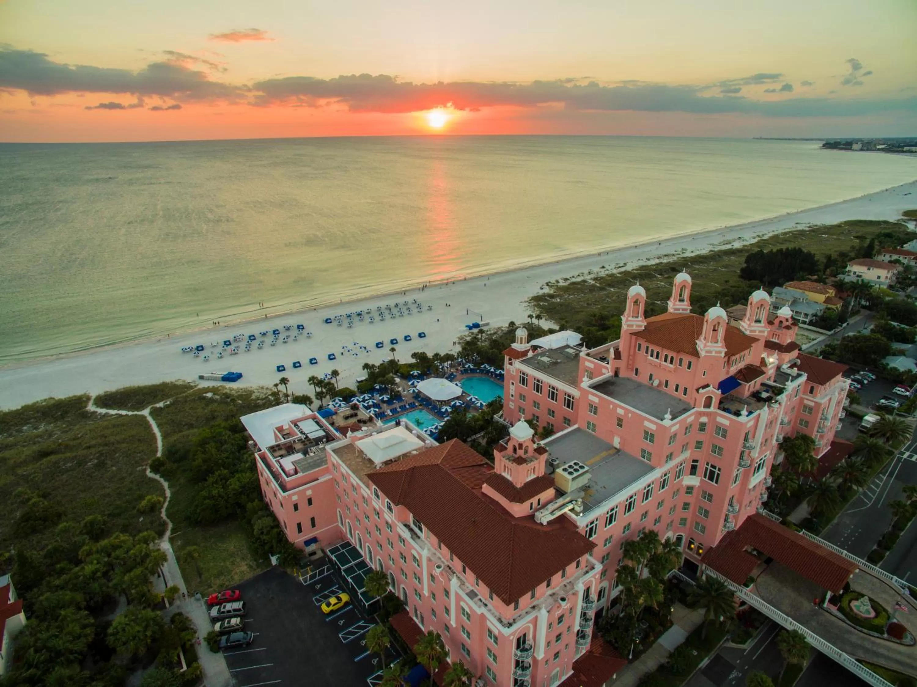 Bird's eye view in The Don CeSar