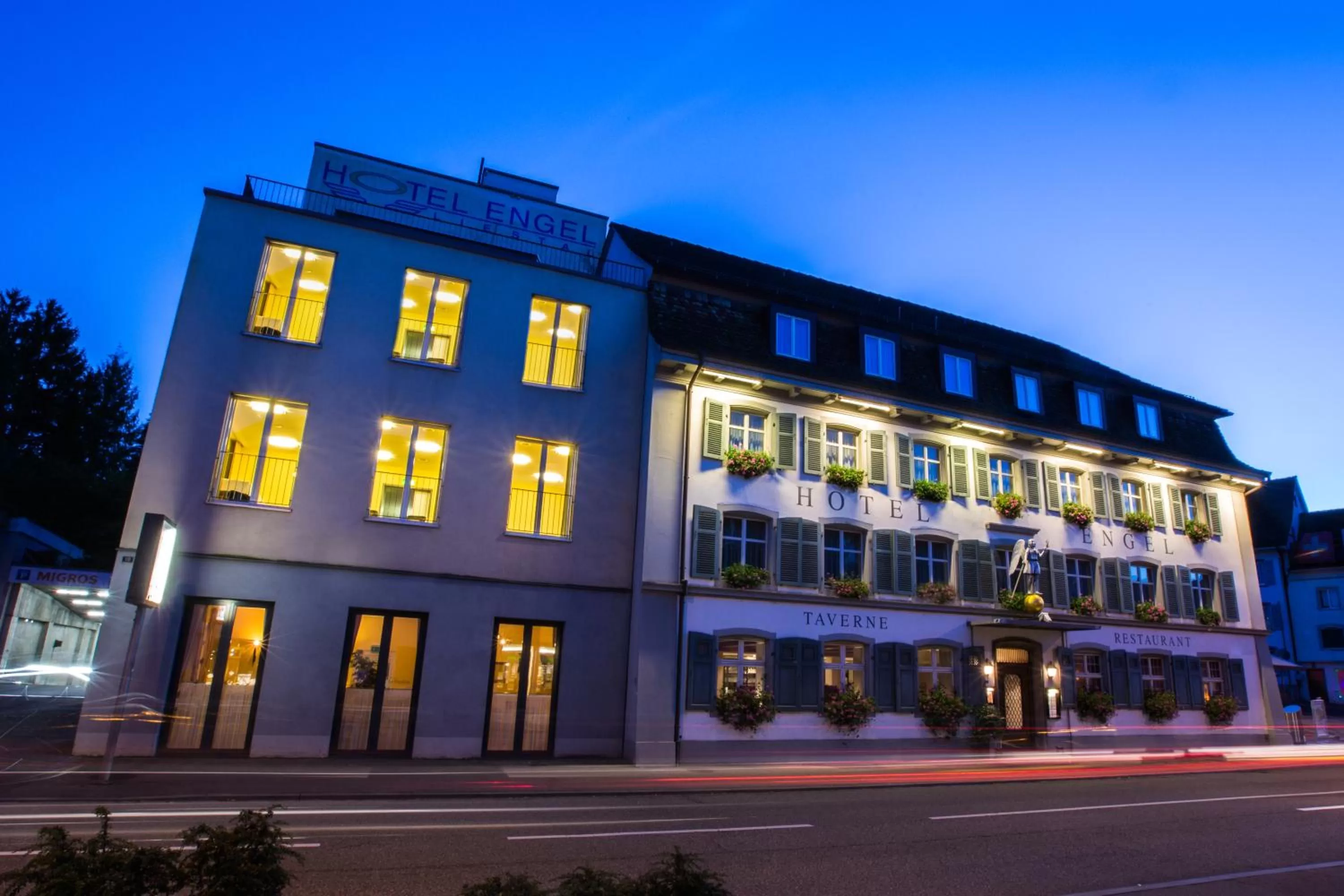 Facade/entrance in HOTEL ENGEL LIESTAL - Business & Lifestyle