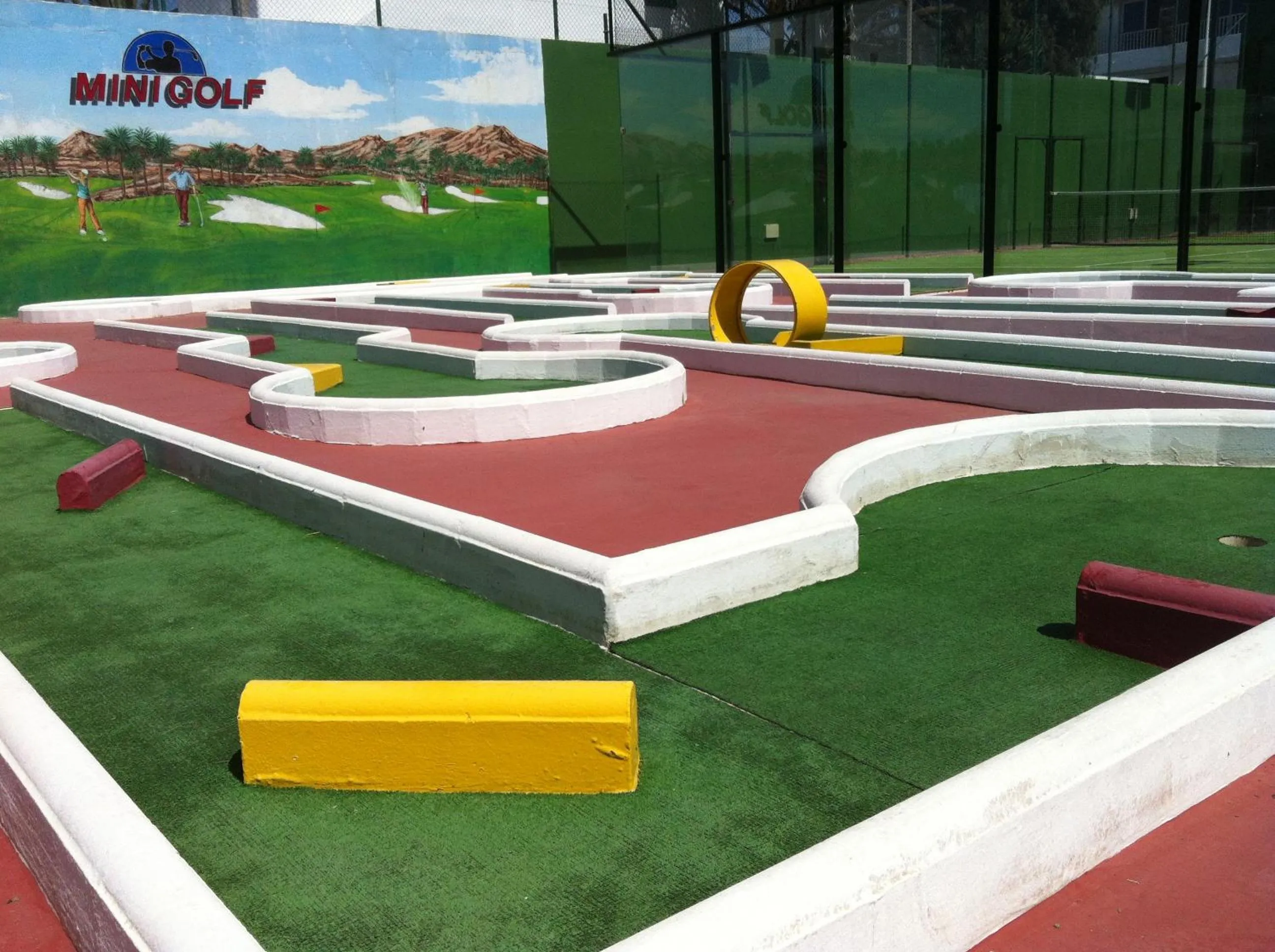 Minigolf in Apartamentos Jable Bermudas