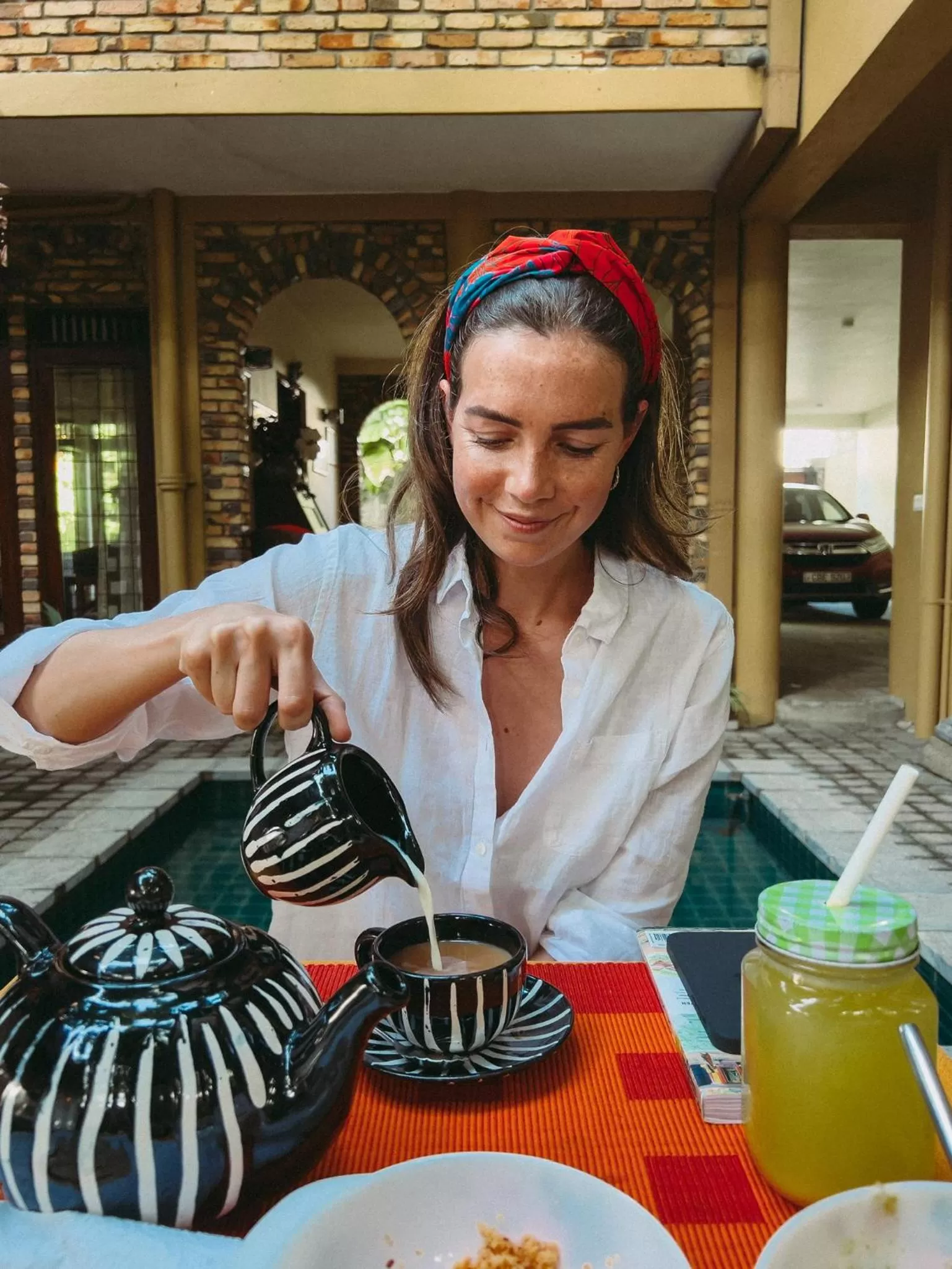 Food and drinks in Urban Bliss Studio