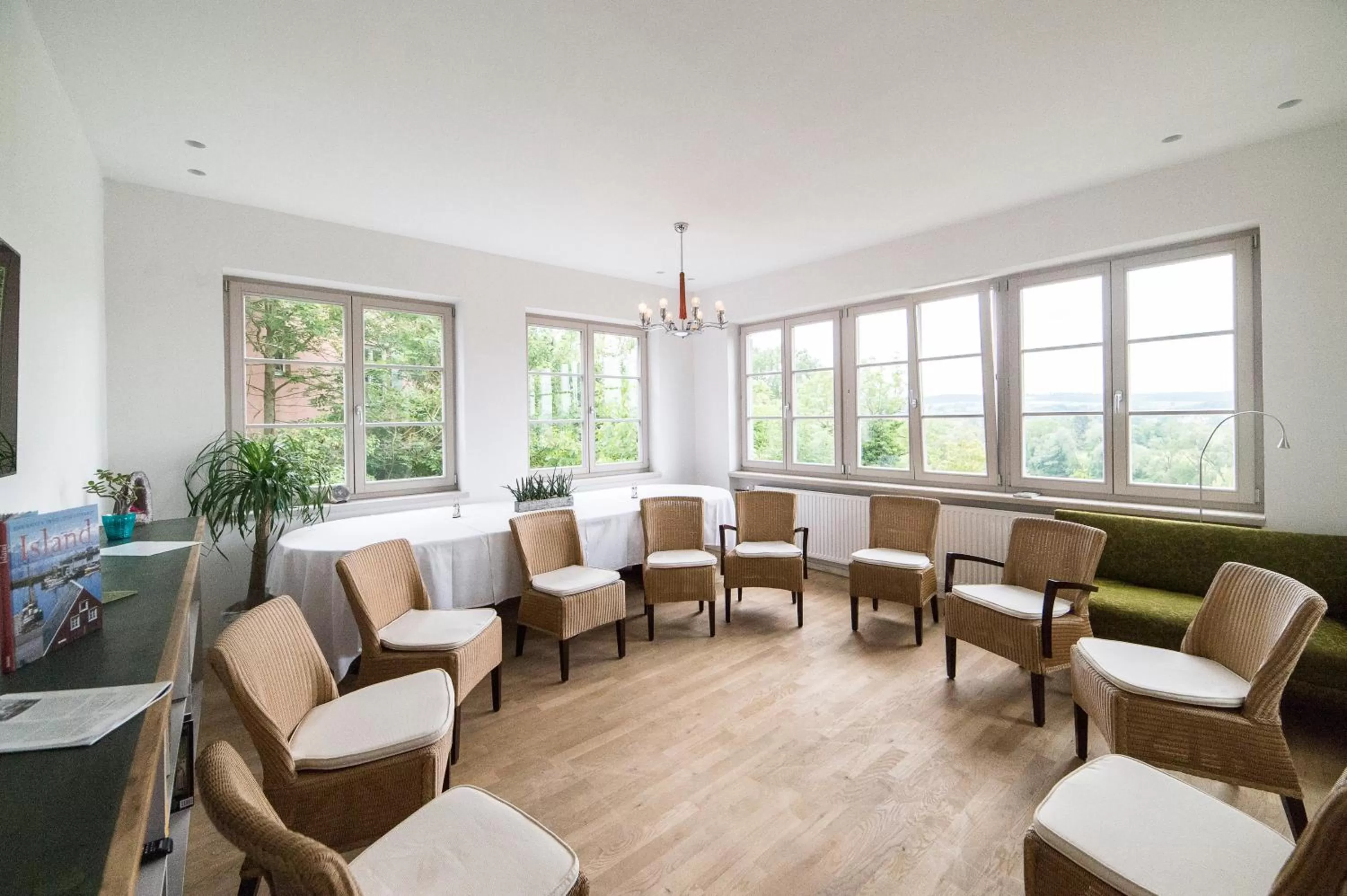 Meeting/conference room in aussicht bio hotel restaurant cafe