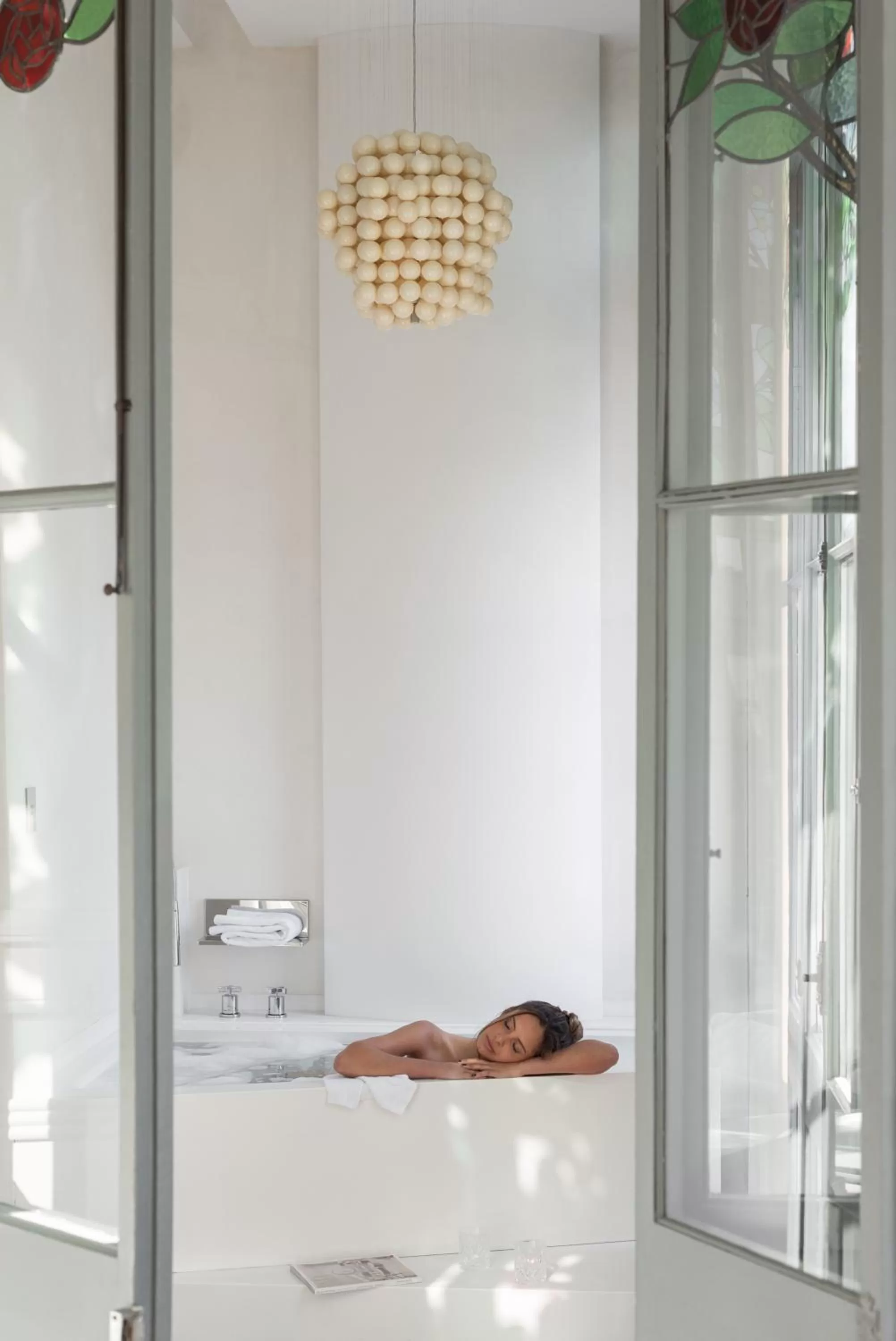 People in El Palauet Modernist Suites Barcelona