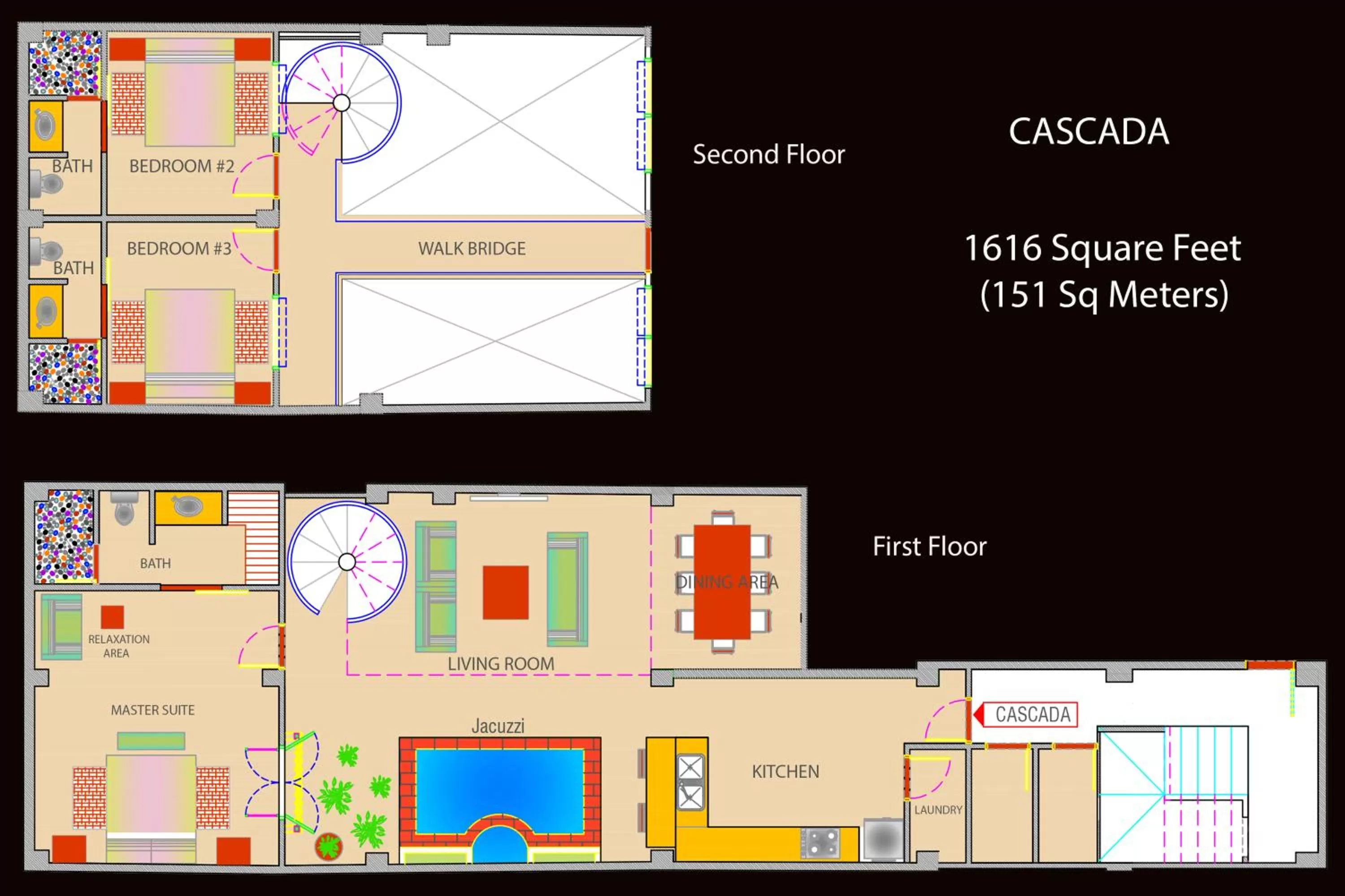 Floor plan in Casa Del Reloj