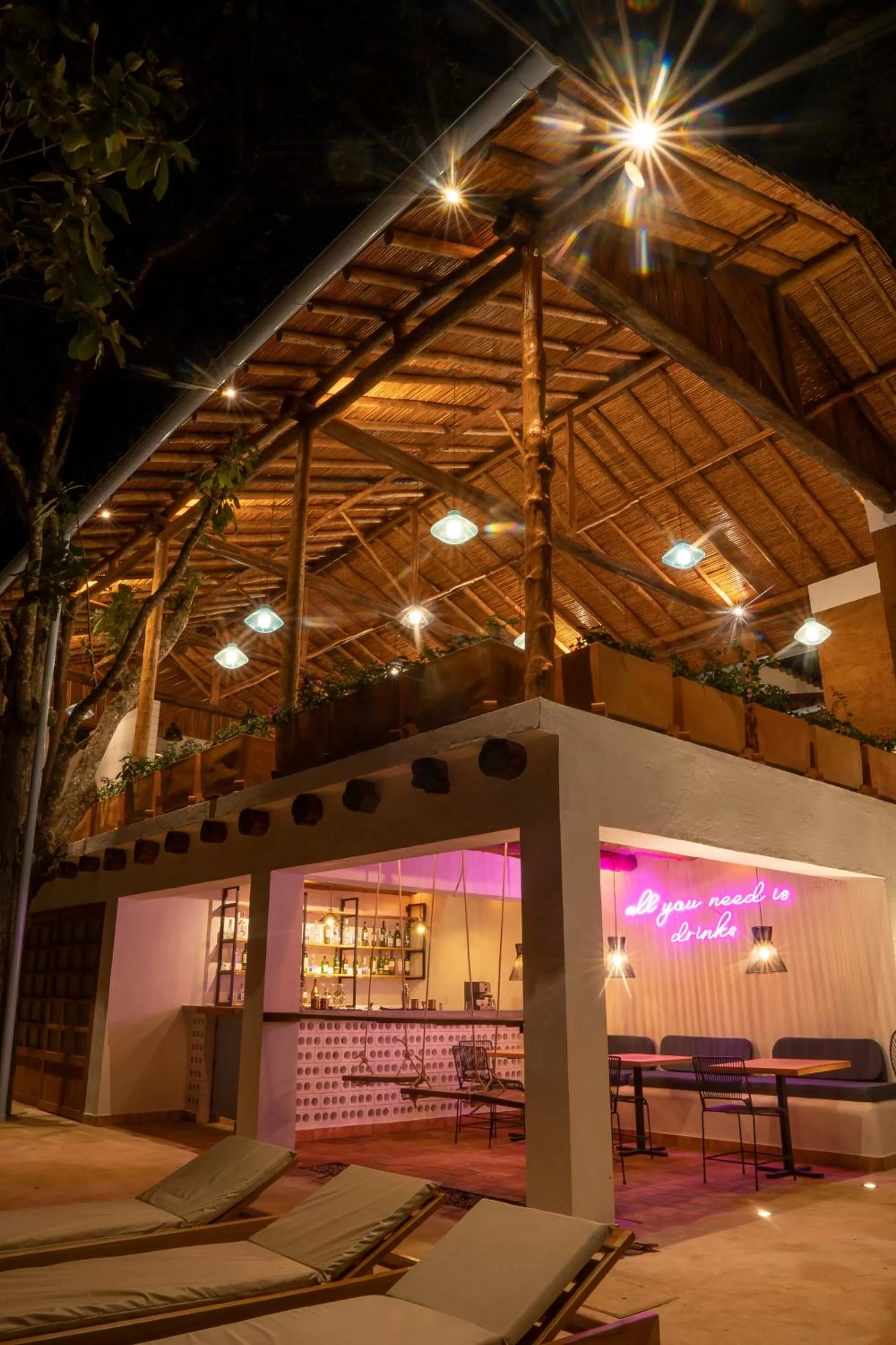 Lounge or bar in Casa Guatí