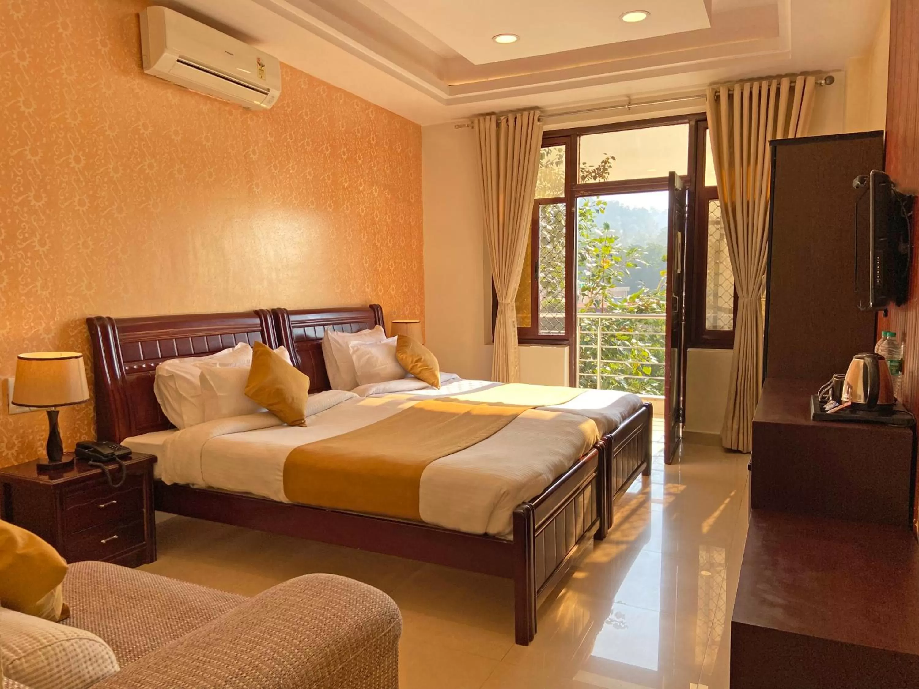 TV and multimedia in Hotel Nirvana Palace Rishikesh