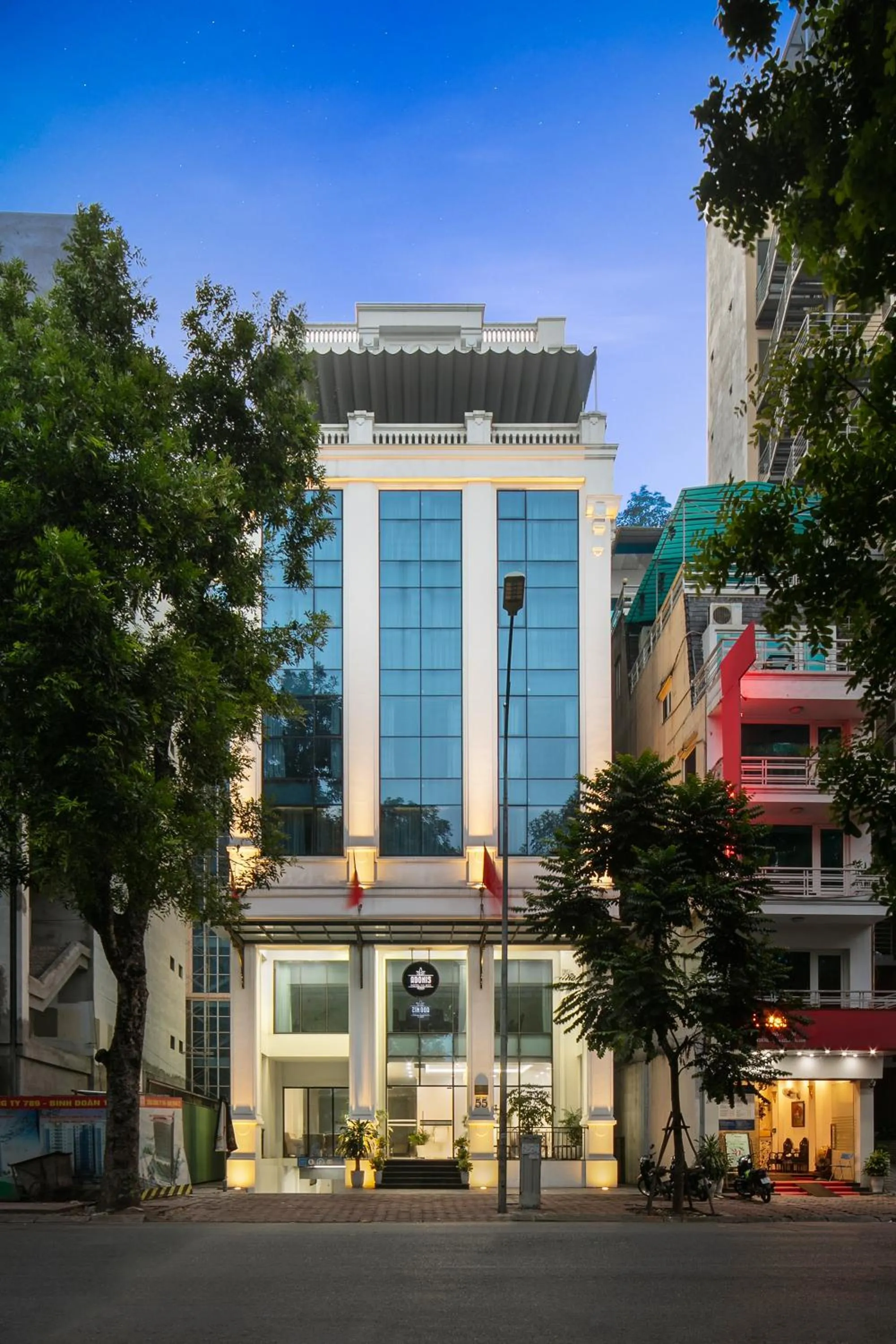 Property building in Adonis Hotel
