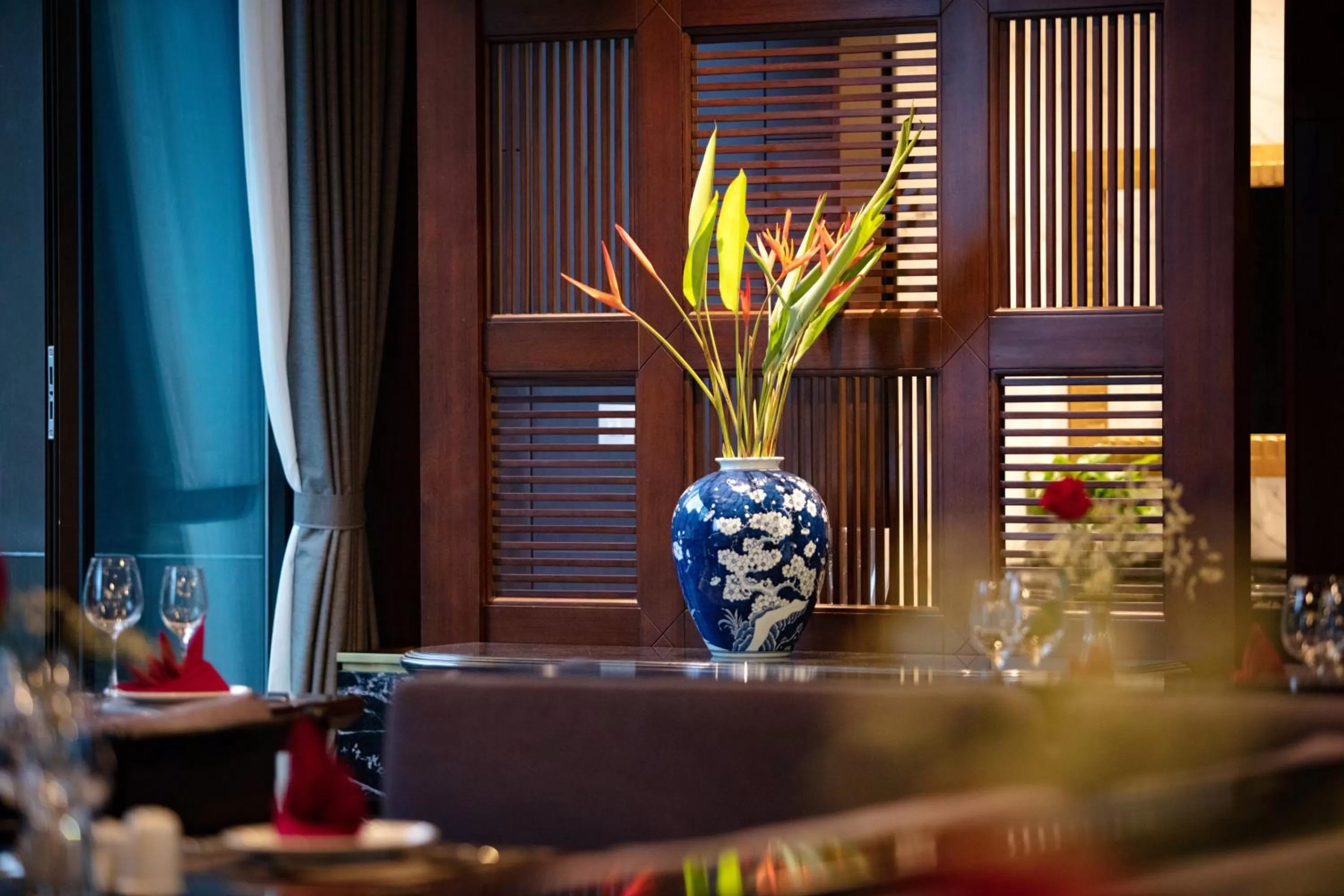 Decorative detail in Hanoi Center Silk Hotel & Travel