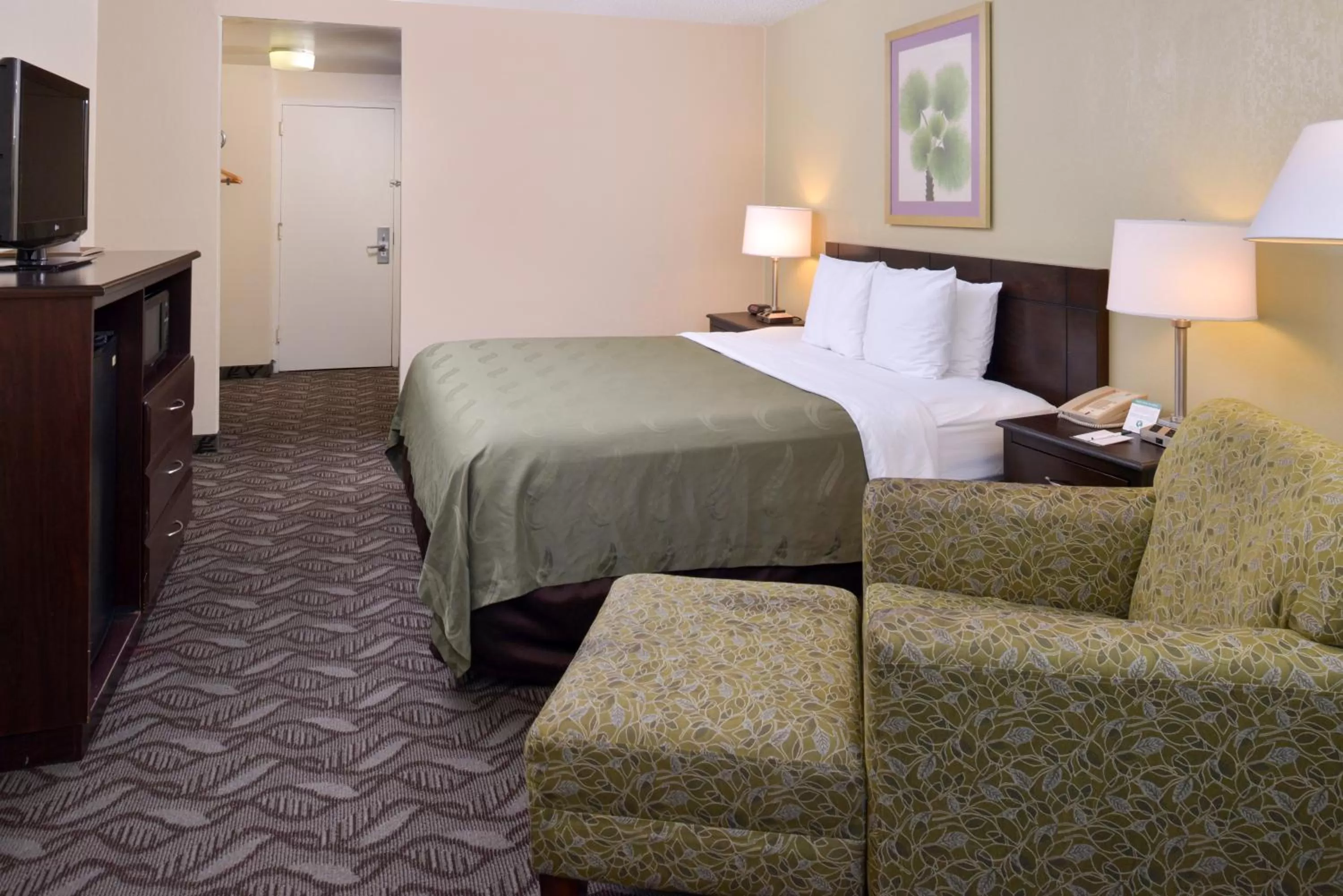 Standard Room, 1 King Bed, Accessible, Roll-In Shower, Non Smoking in Quality Inn & Suites Montebello - Los Angeles